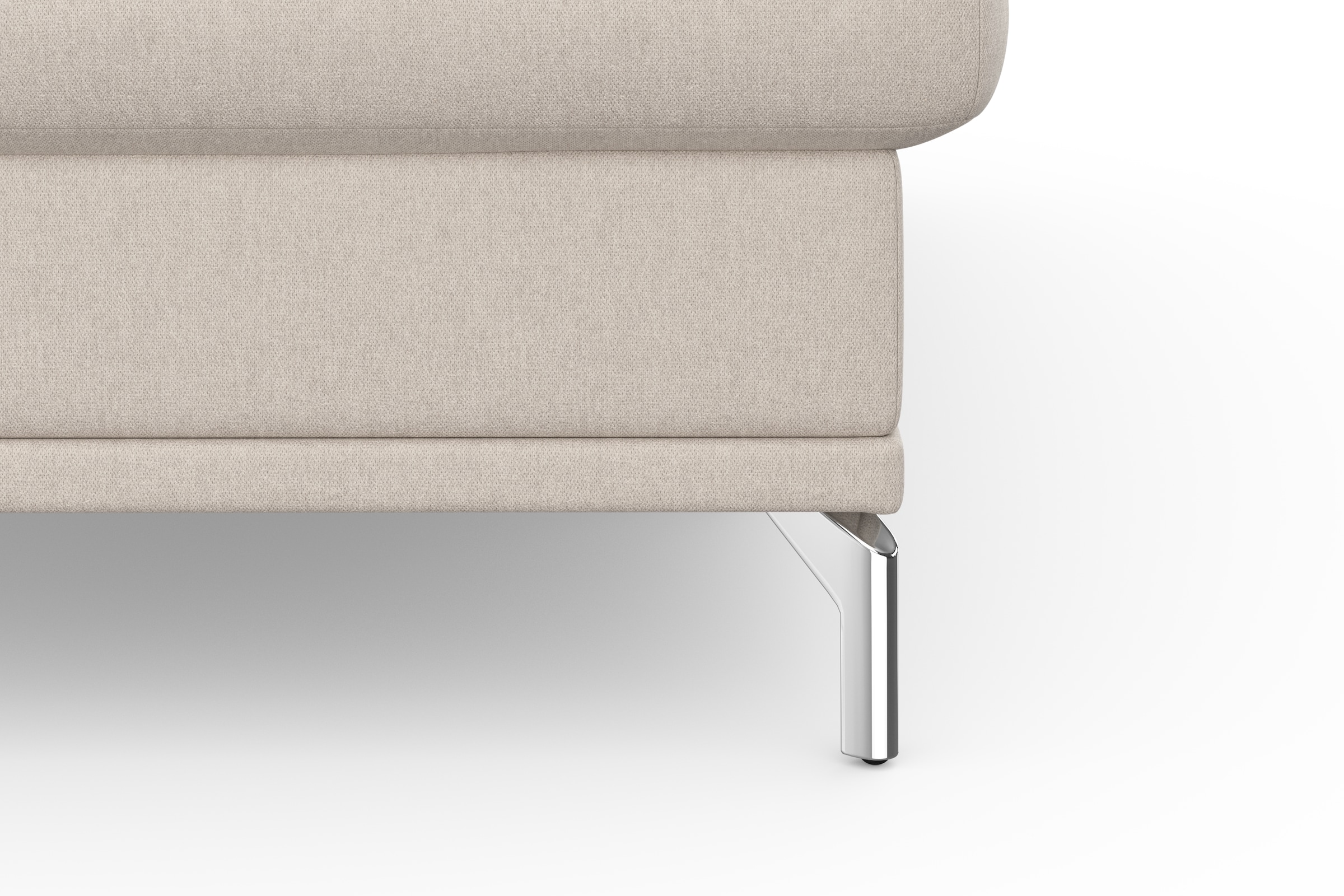 INOSIGN Ecksofa »Palm Beach L-Form«, Federkern, mit Sitztiefenverstellung, wahlweise mit Bettfunktion