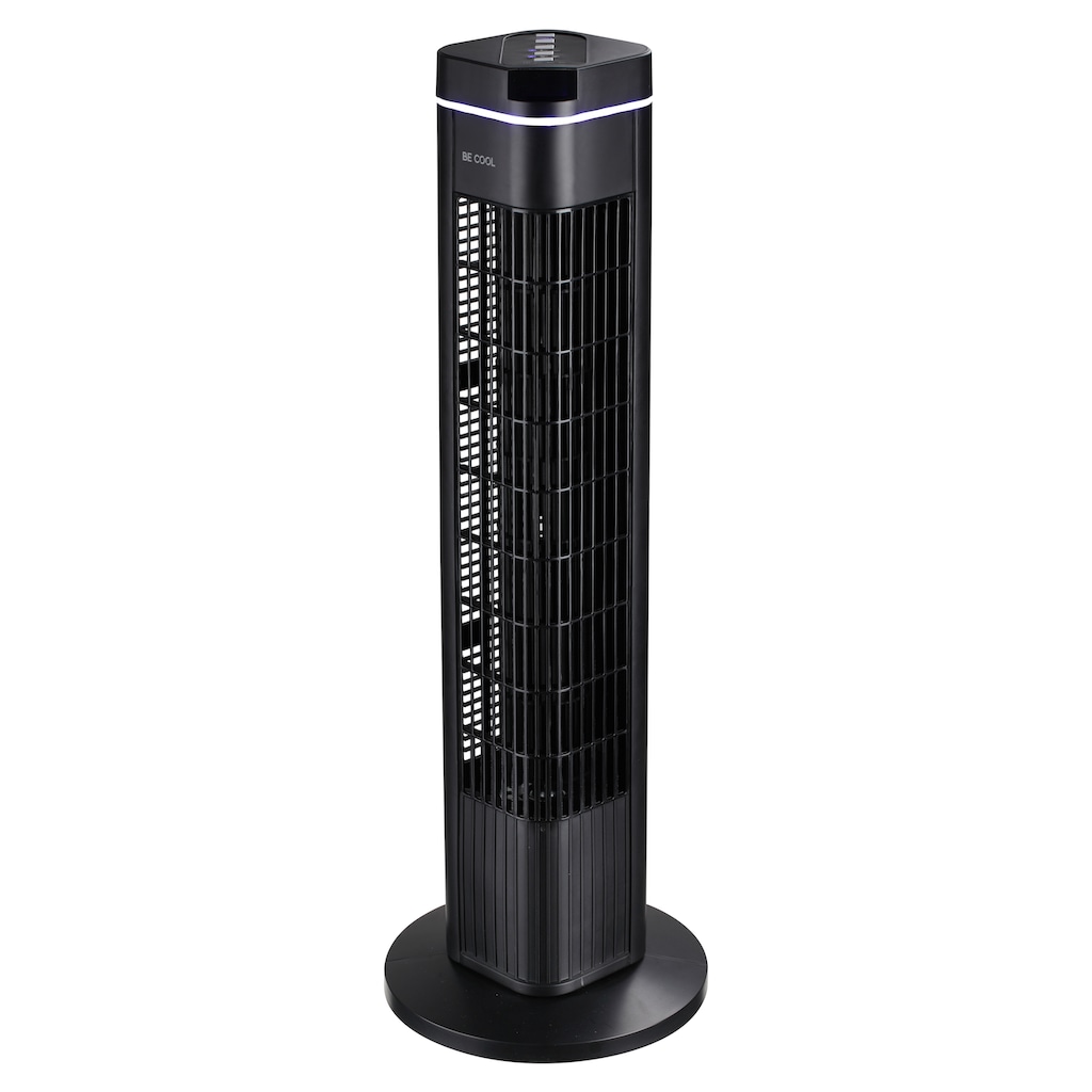 be cool Turmventilator »Turmventilator 73cm mit Fernbedienung BC29STTFD schwarz«