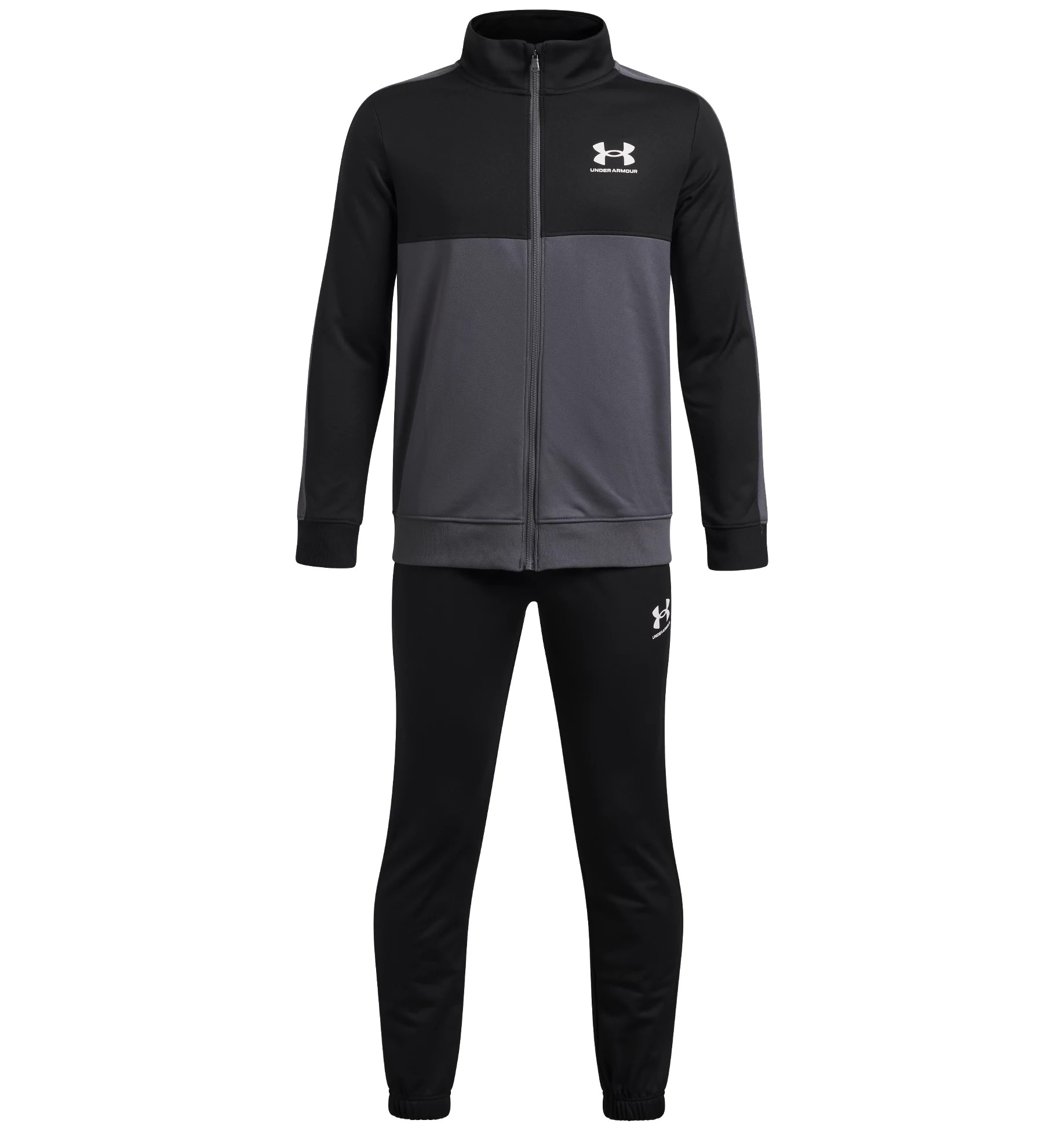 Under Armour® Trainingsanzug »UA RIVAL CB KNIT TRACK SUIT« mit durchgehendem Reißverschluss, mit Taschen, mit bequemen Bündchen