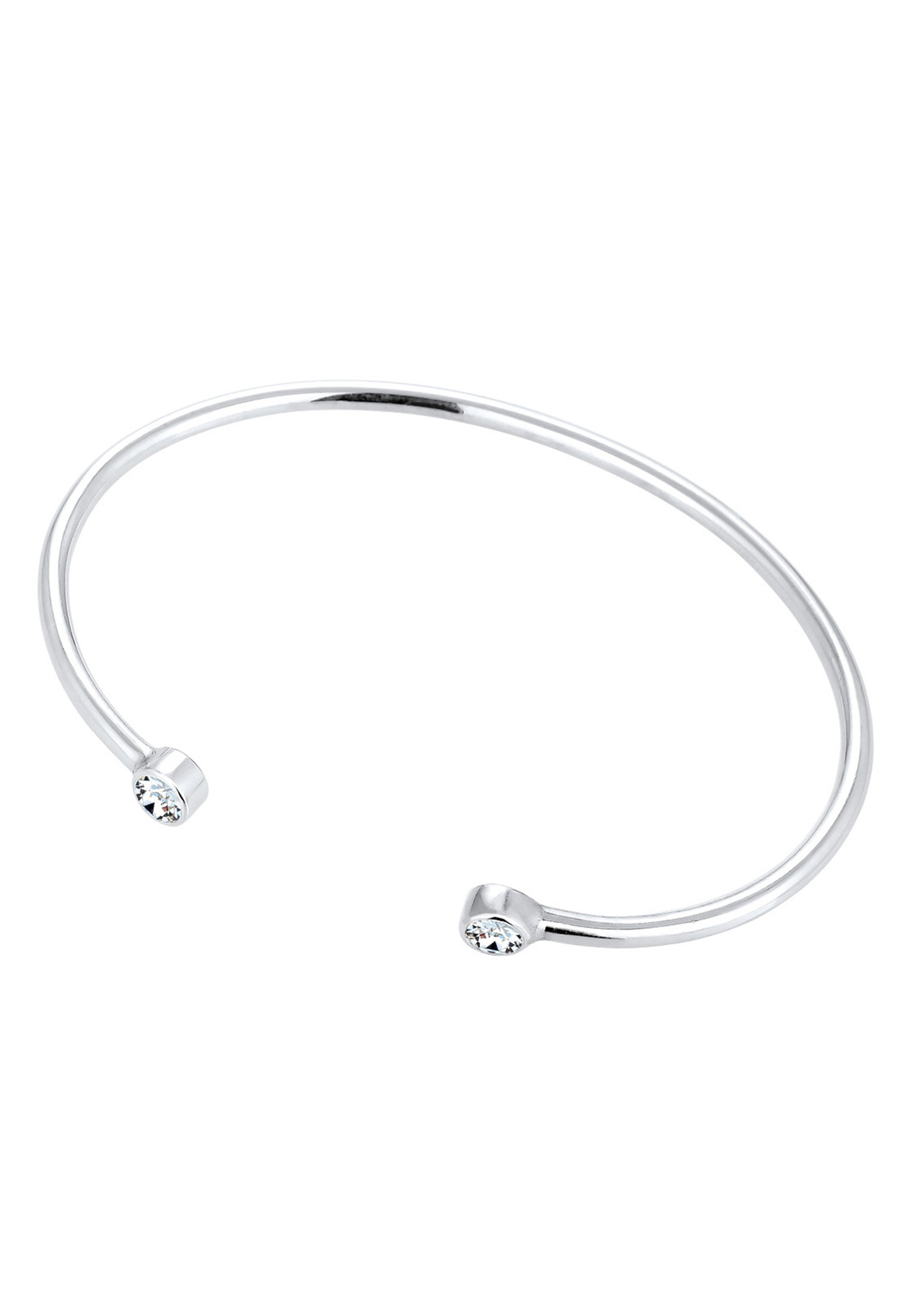 Elli Armreif »Armband Armreif Trend Kristalle 925 Silber«