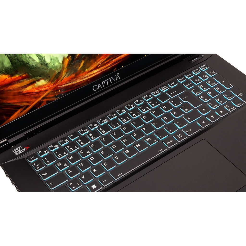 CAPTIVA Gaming-Notebook »Highend Gaming I69-839«, 43,9 cm, / 17,3 Zoll, Intel, Core i7, GeForce RTX 3080 Ti, 500 GB SSD