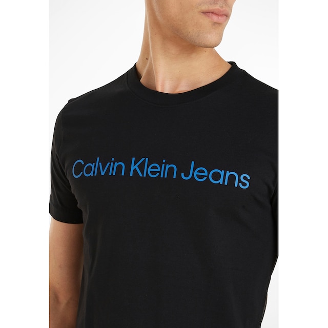 bestellen online OTTO »INSTITUTIONAL Klein Calvin Calvin Logoschriftzug LOGO«, Jeans Klein bei T-Shirt mit