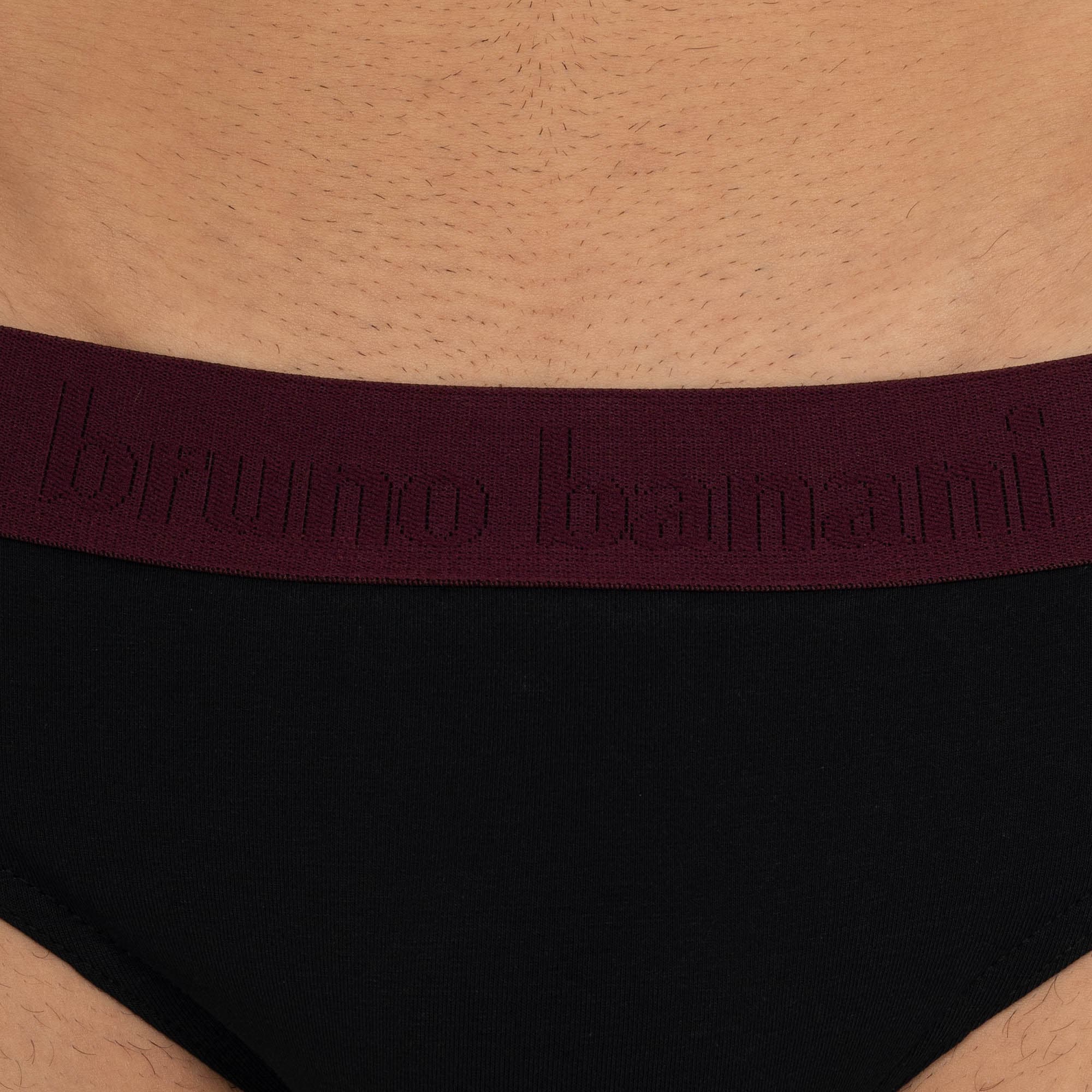 Bruno Banani Slip »Flowing«, (2er Pack), mit Logobund