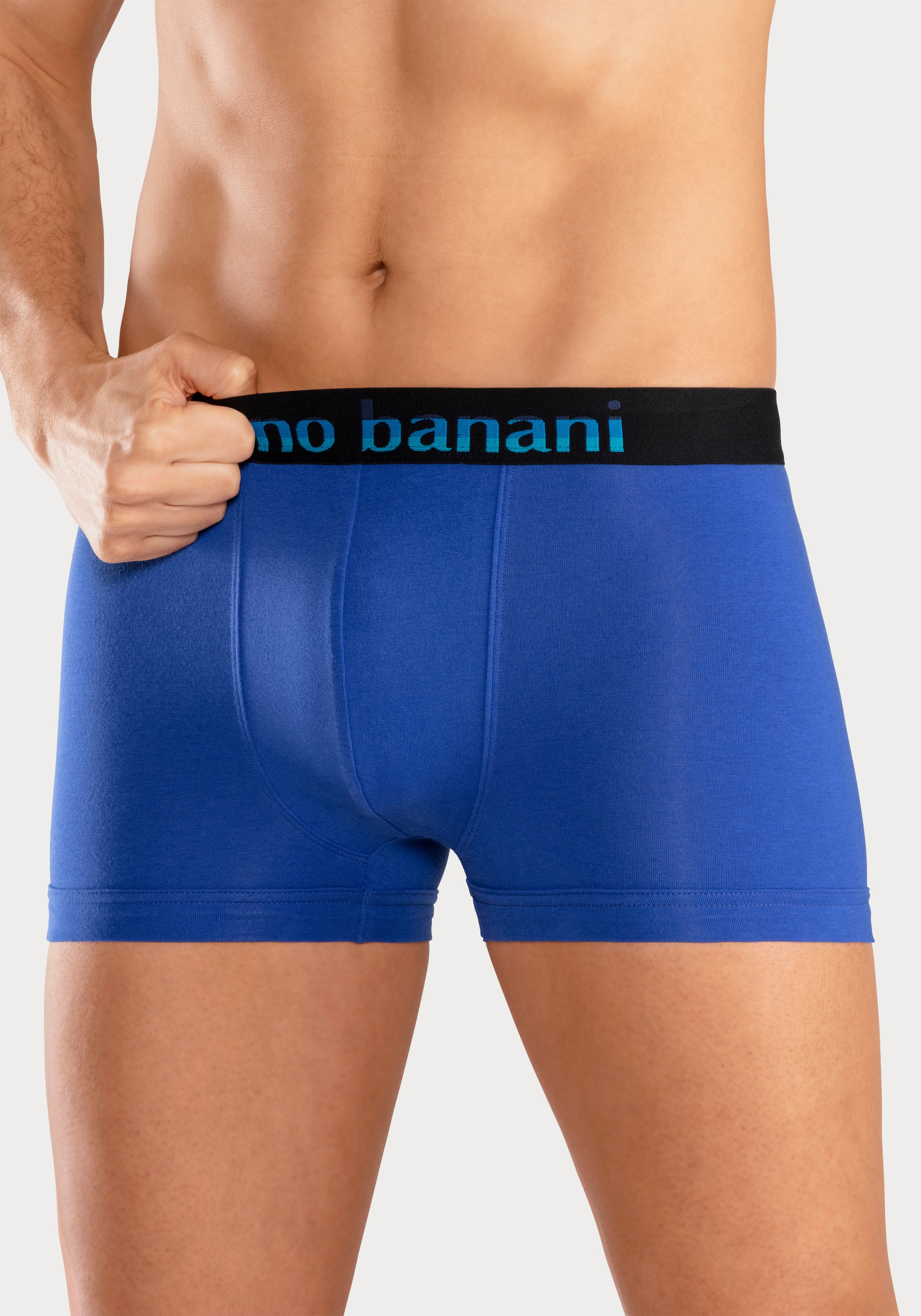 Bruno Banani Boxer »Boxershorts für Herren«, (Packung, 5 St.), mit Streifen Logo Webbund