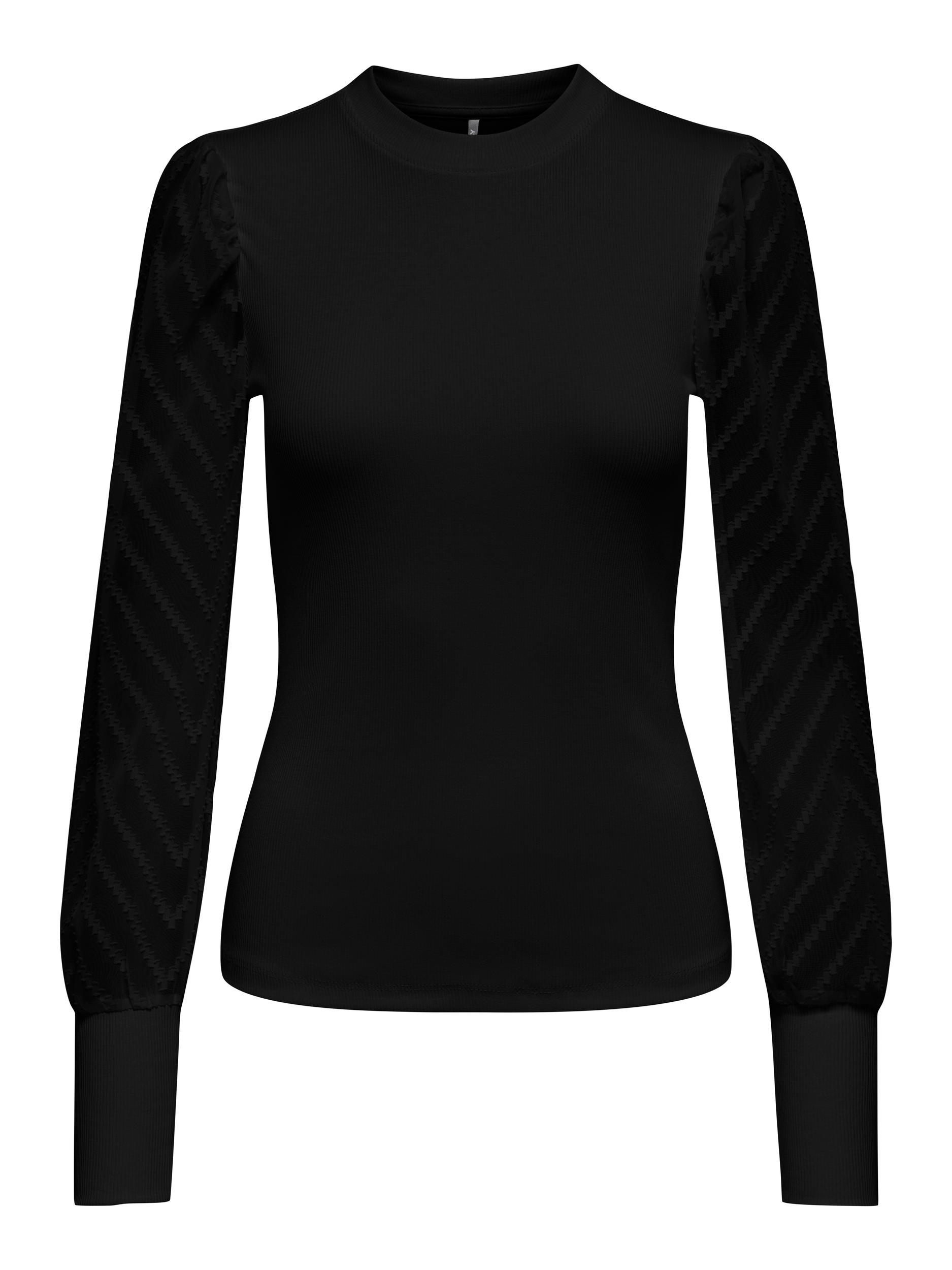 Langarmshirt »ONLNEW JANIA L/S PUFF TOP CC JRS«