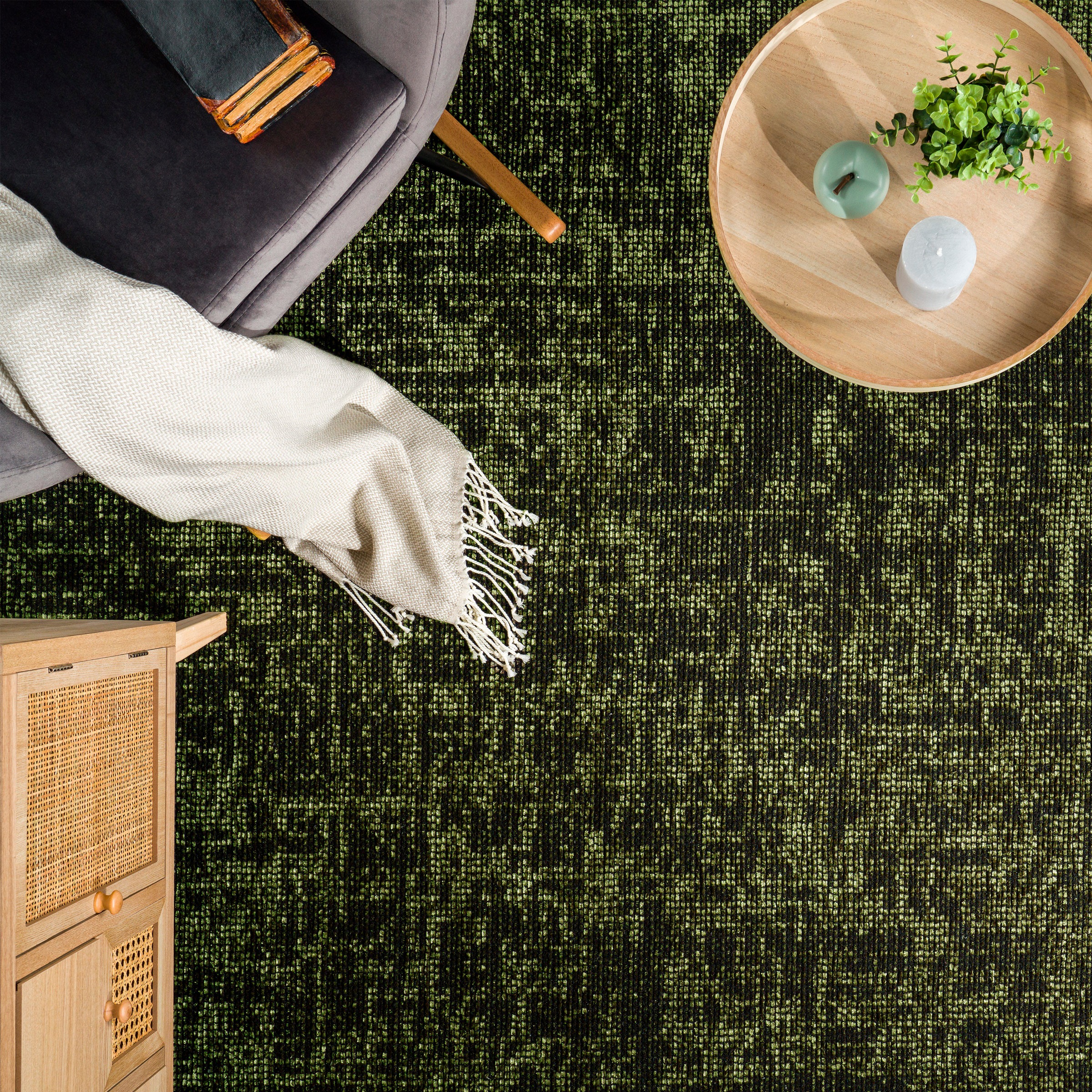 Paco Home Teppich »Melbourne 690«, rechteckig, 4 mm Höhe, Flachgewebe, modernes Design, ideal im Wohnzimmer & Schlafzimmer