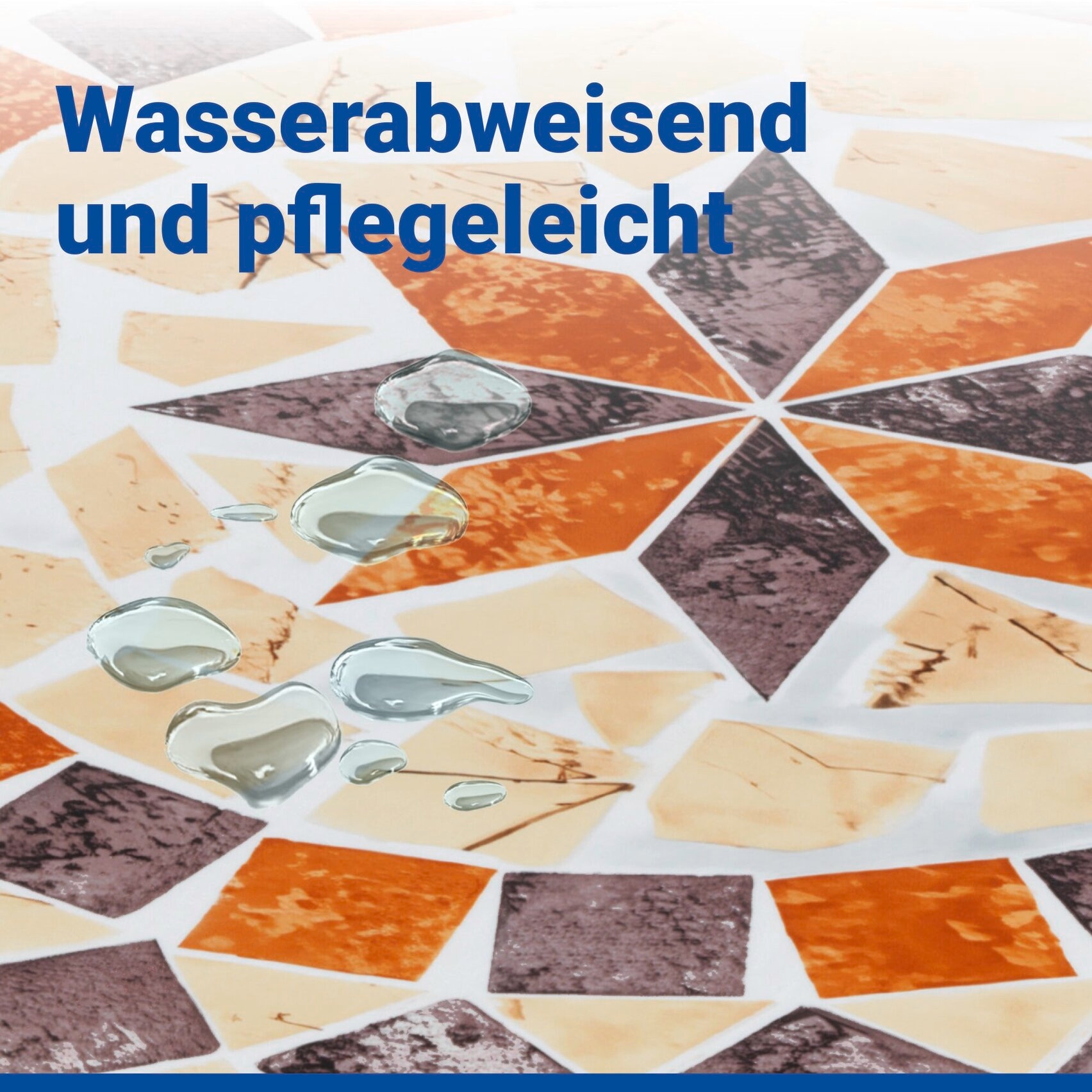 Maximex Gartentischdecke »Spann-Tischdecke« Ø 85-105 cm, abwaschbar, wetterfest