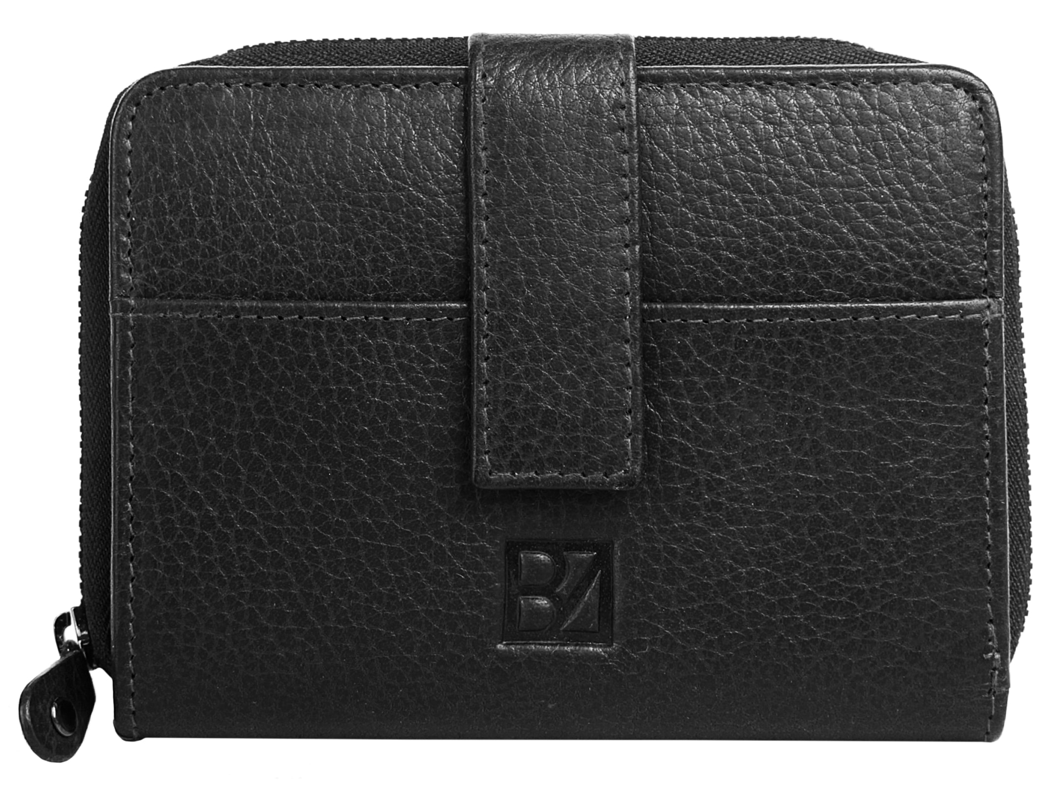 Bodenschatz Herren Geldbörse echt Leder in schwarz