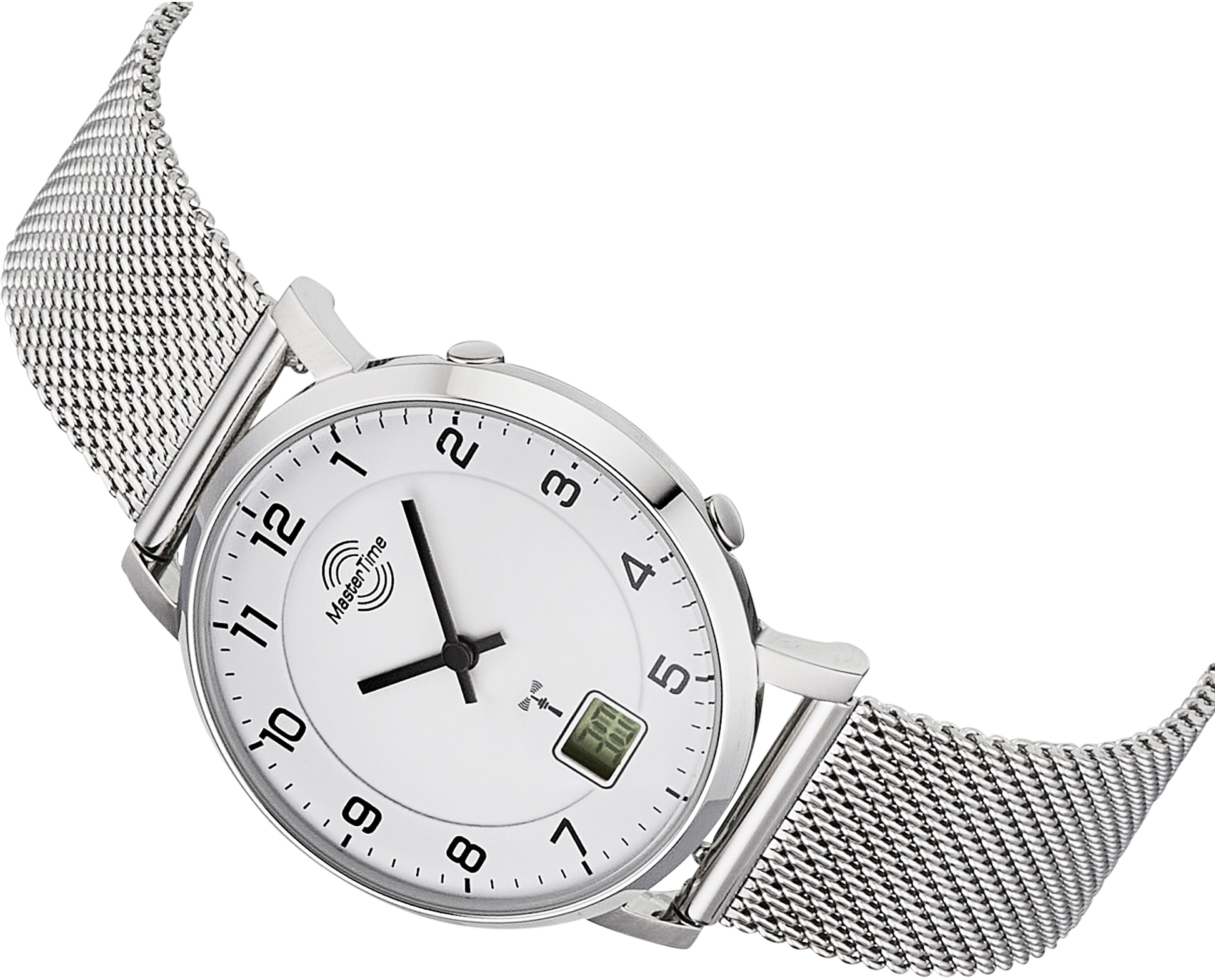MASTER TIME Funkuhr »Advanced«, Armbanduhr, Quarzuhr, Damenuhr, Datum