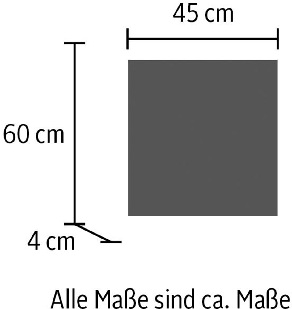 IMPULS KÜCHEN Arbeitsplatte »4 cm stark« in vielen Breiten, passend zu allen Serien, von vier Seiten bekanntet