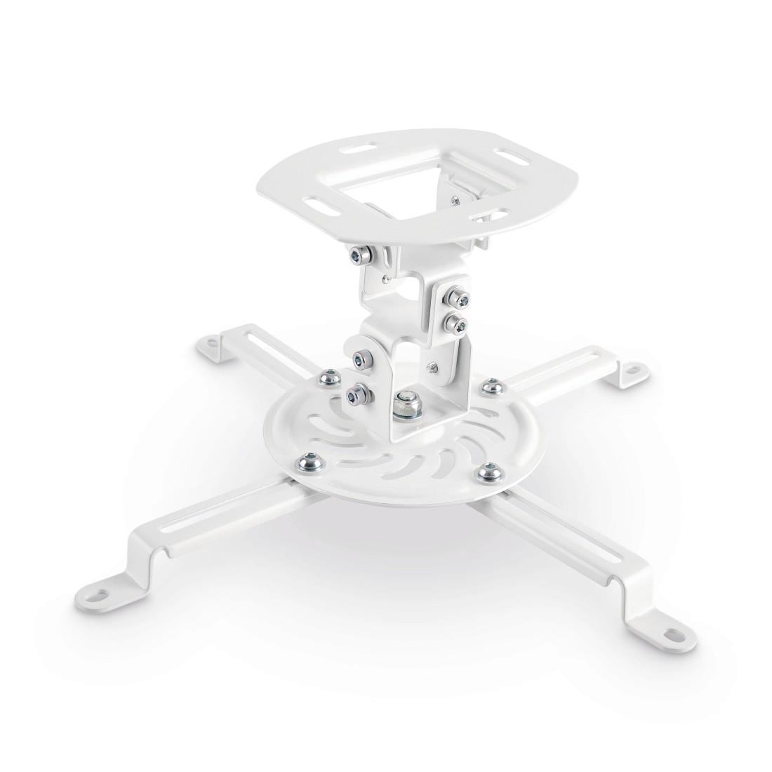Hama Beamer-Deckenhalterung »Beamerhalterung für die Decke, Wand, Dachschräge, vollbeweglich, weiß«, schwenkbar, drehbar, neigbar, Traglast max. 13,5 kg
