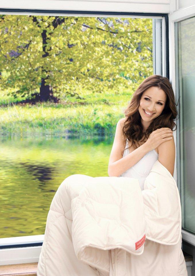 Hefel Naturfaserbettdecke »Pure Wool« leicht Füllung 100HEFEL-Merino-Schafschurwolle 1 Stk. tlg. in weiß, Größe B/L: 140 cm x 220 cm