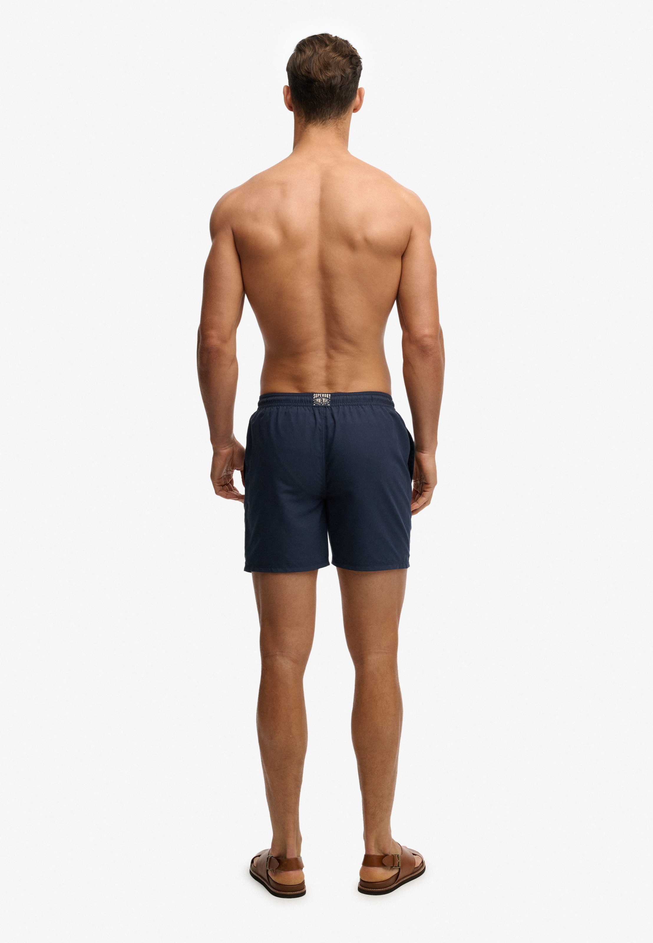 Superdry Badeshorts »ESSENTIAL 16 SWIM SHORT« Kunstfaser, relaxed fit