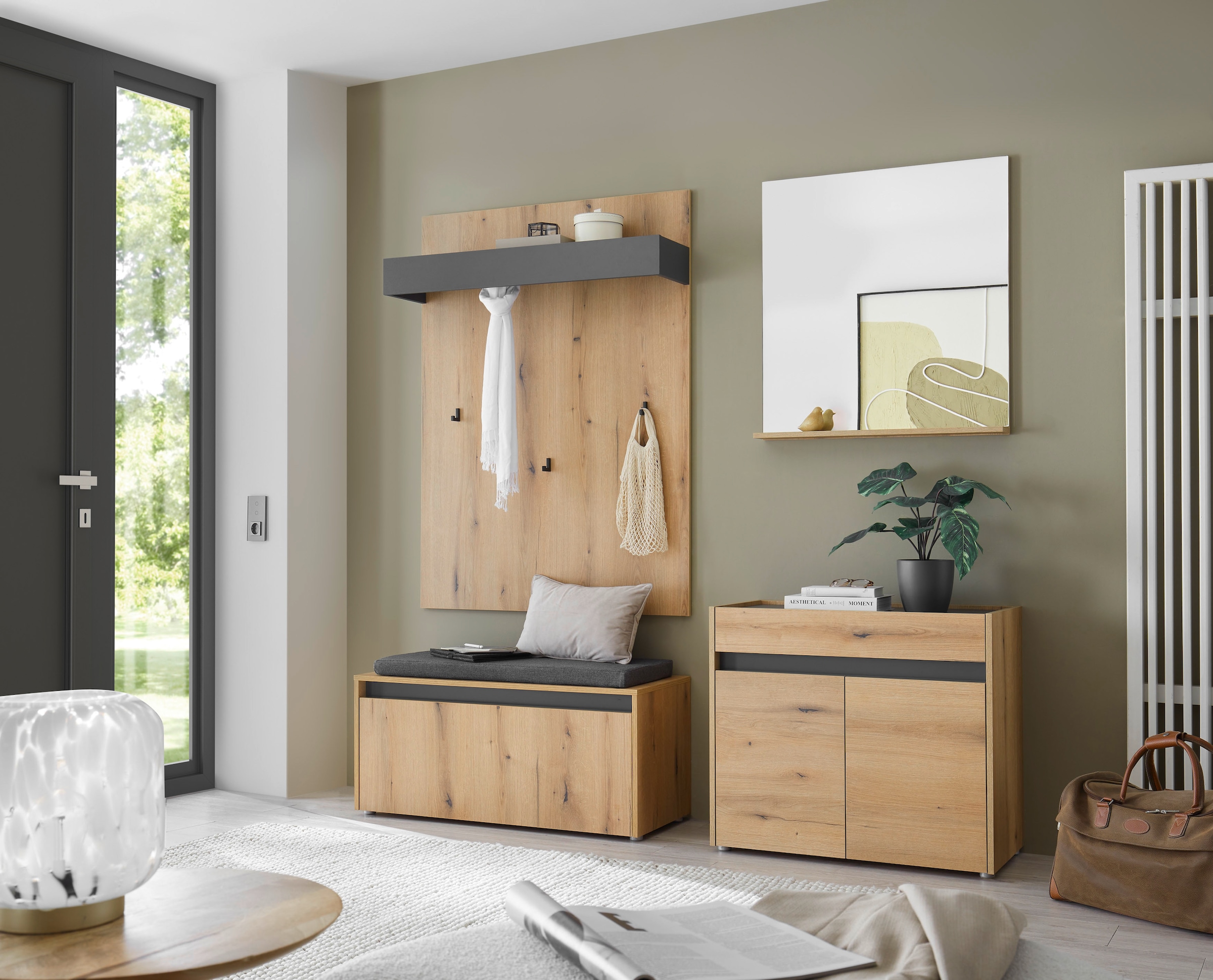 INOSIGN Kommode »GiRON/CiTY, Schrank in vier Farben, modernes Sideboard, Kommode«, viel Stauraum, Schublade, 80 cm breit