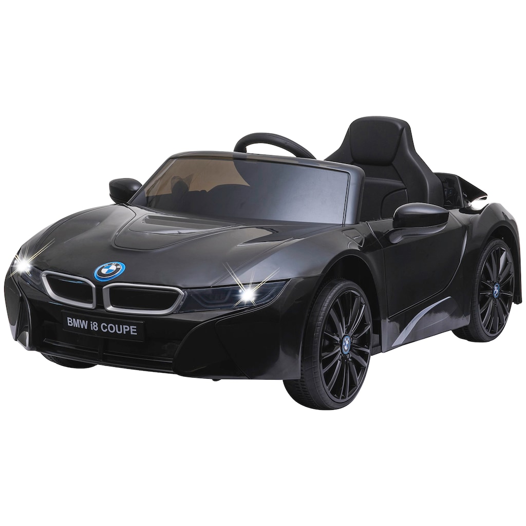 Jamara Elektro-Kinderauto »Ride-on BMW I8 Coupe schwarz«, ab 3 Jahren, bis 30 kg