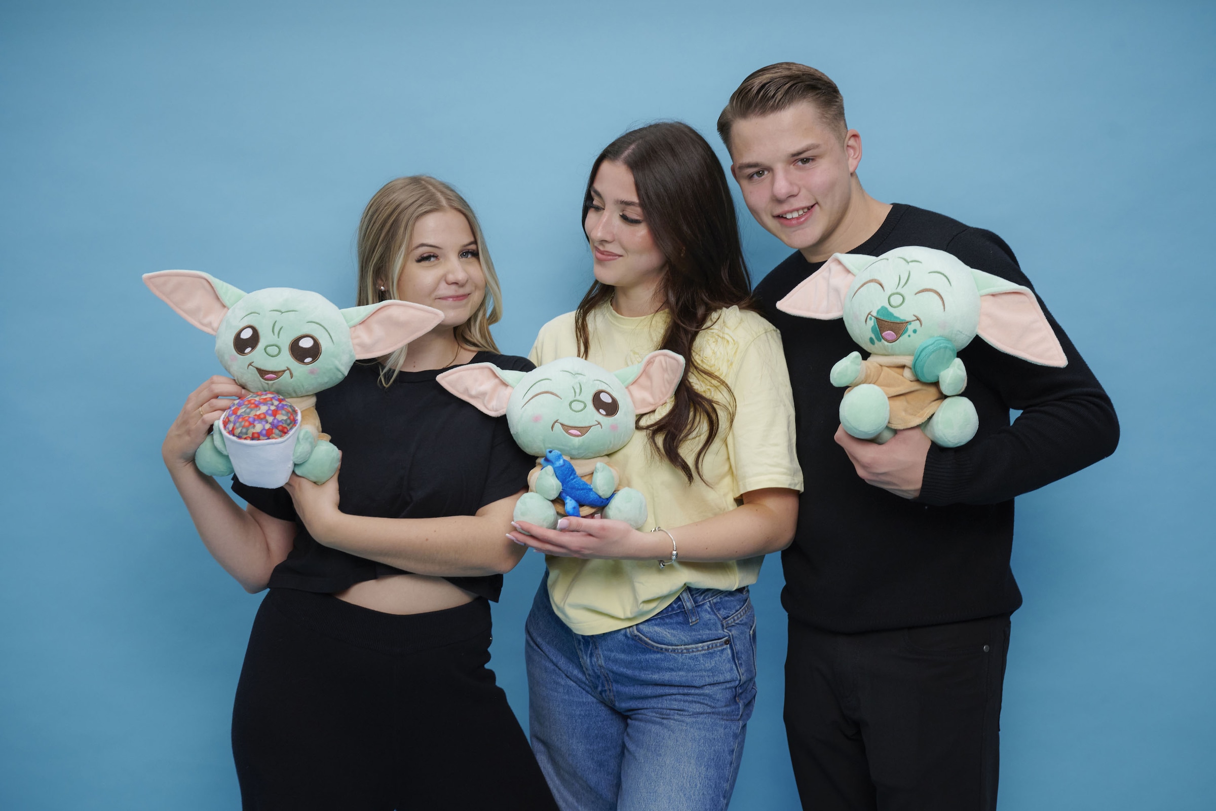 SIMBA Plüschfigur »Star Wars Grogu mit Eidechse, 25 cm«