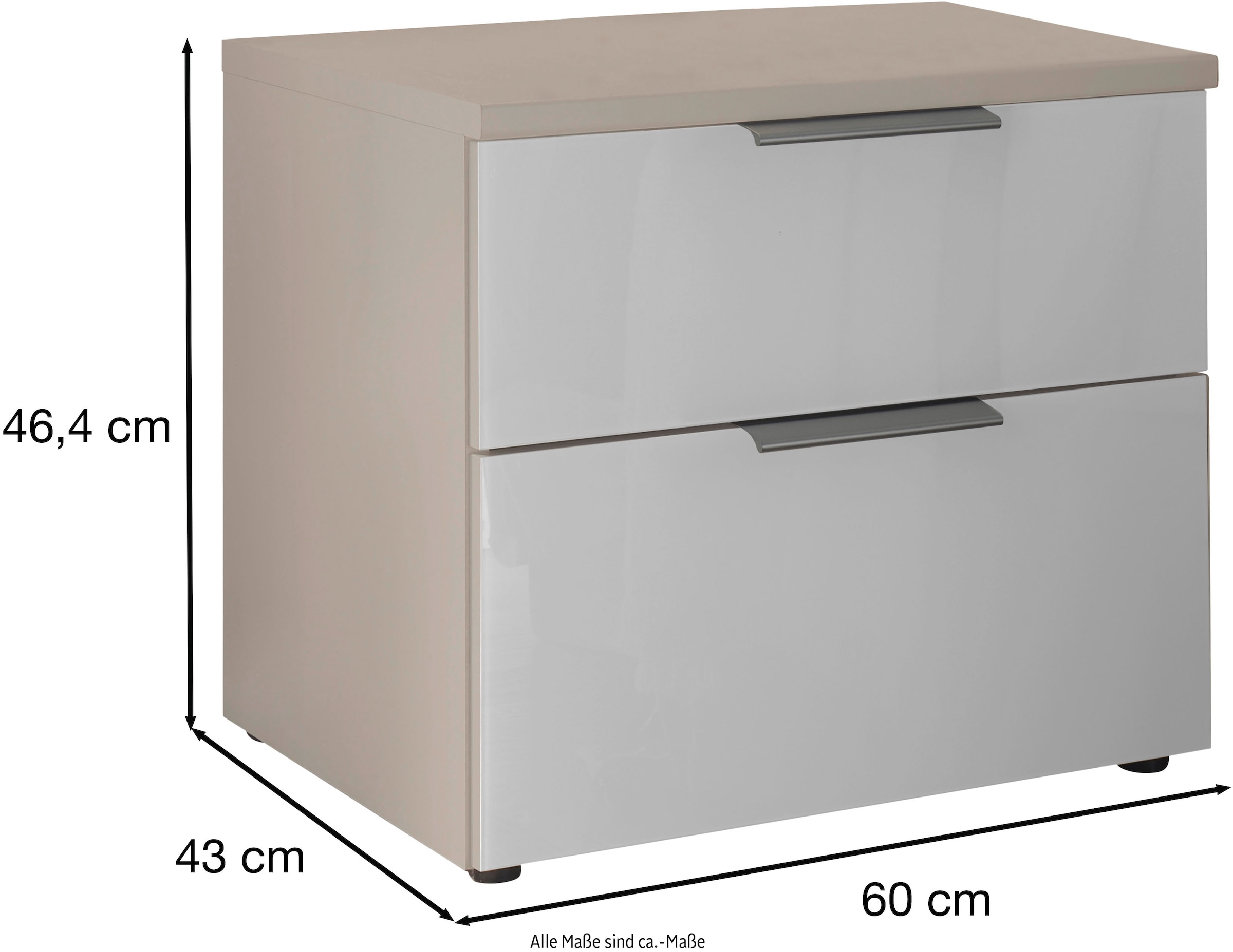 WIEMANN Nachtkonsole »Como« vormontiert