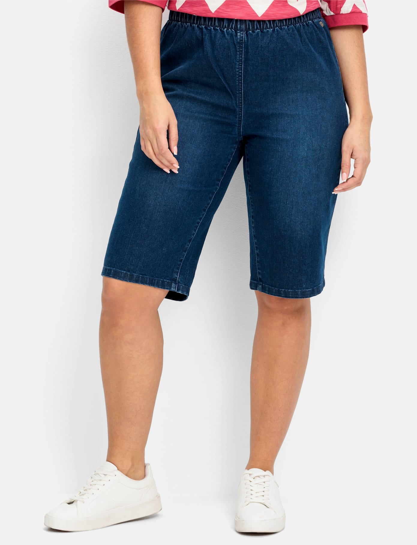 Sheego Jeansbermudas, (1 tlg.)