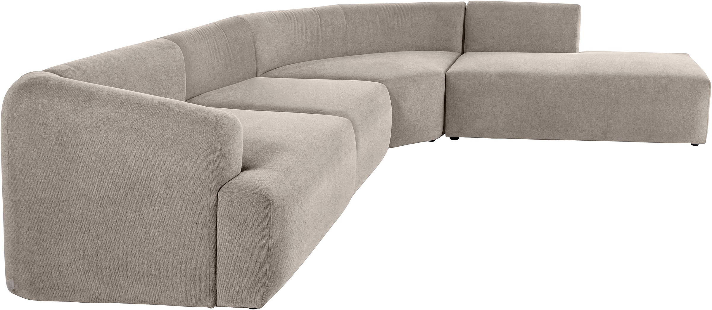 LeGer Home by Lena Gercke Ecksofa »LYZA L-Form links/rechts, Modularsofa, Maße B/T/H: 287/267/74 cm«, als Modul oder separat verwendbar, für individuelle Zusammenstellung