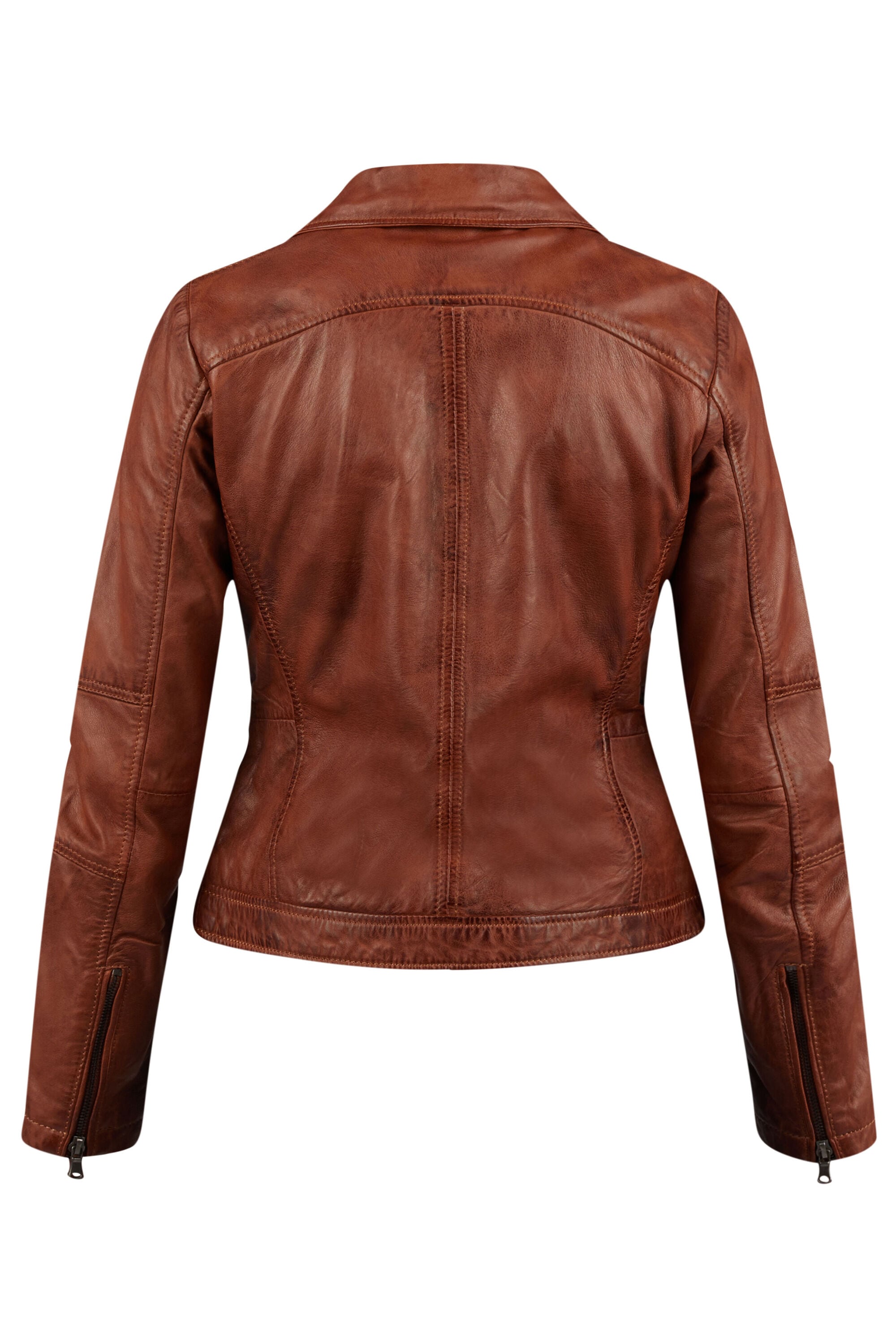 7eleven Bikerjacke »SEBACI« ohne Kapuze mit Ziernähten