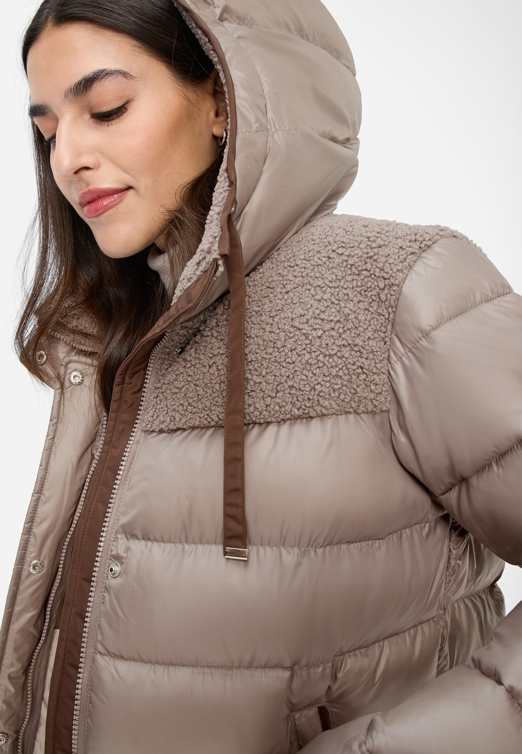 Fuchs Schmitt Steppjacke, mit Kapuze, mit Kapuze