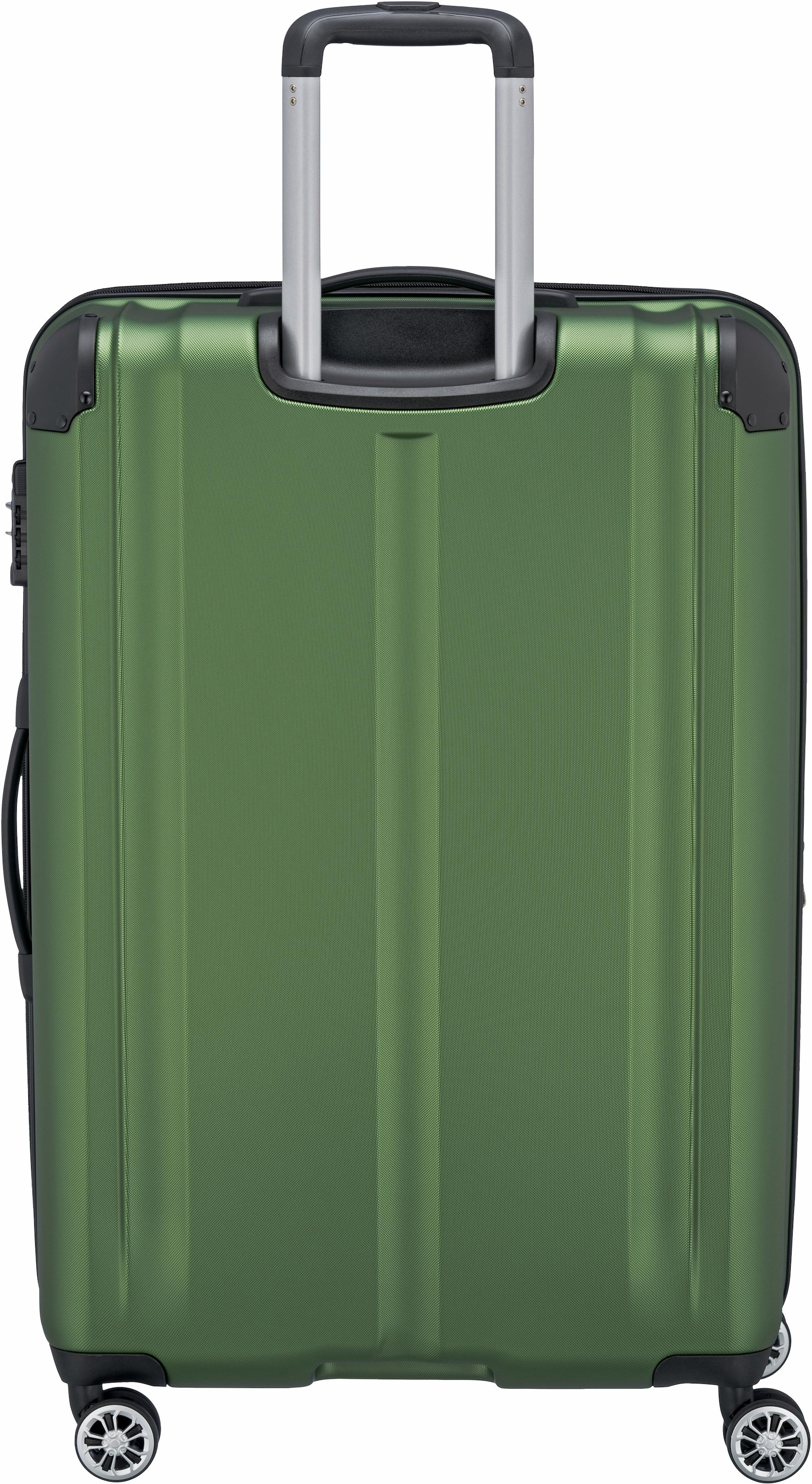 travelite Trolley »CITY 4w Trolley L«, 4 Rollen, Reisekoffer Koffer mittel groß Reisegepäck mit erweiterbarem Volumen