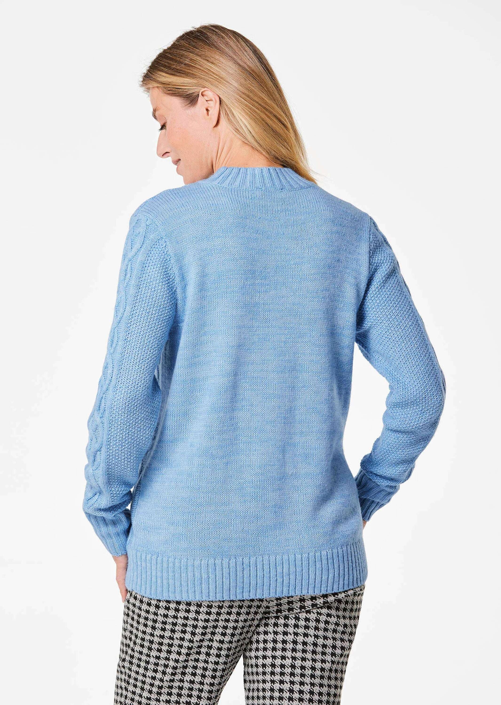 GOLDNER Strickpullover »Kurzgröße Weicher Pullover mit wunderschöner Struktur«