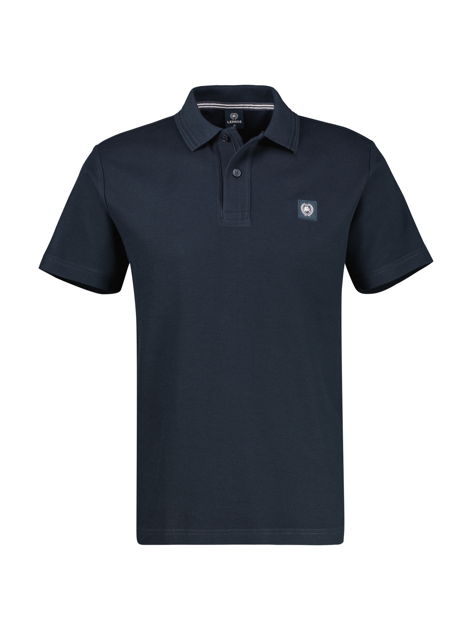 LERROS Poloshirt Kurzarm mit Logo-Badge