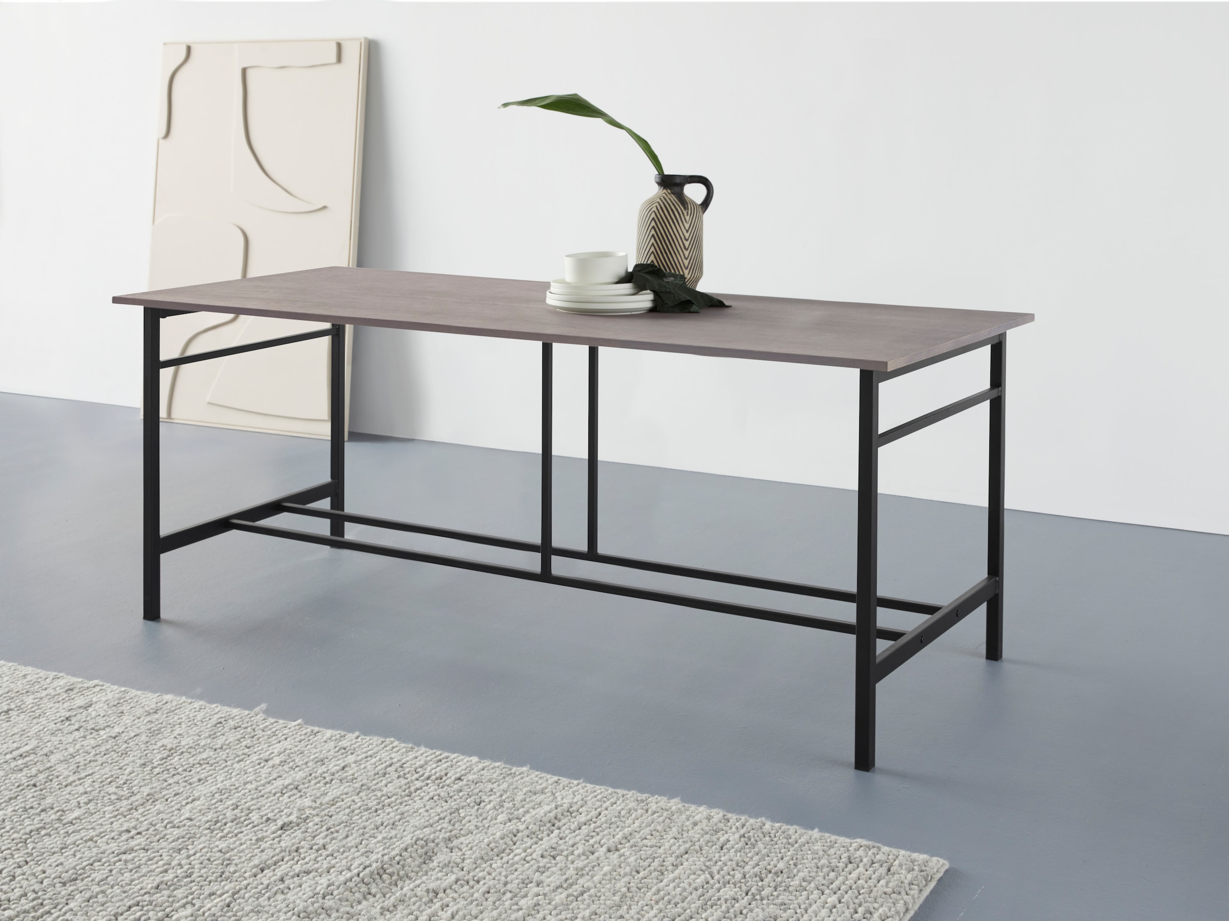 Guido Maria Kretschmer Home&Living Esstisch »Sare«, mit Echtholzfurnier aus Eiche