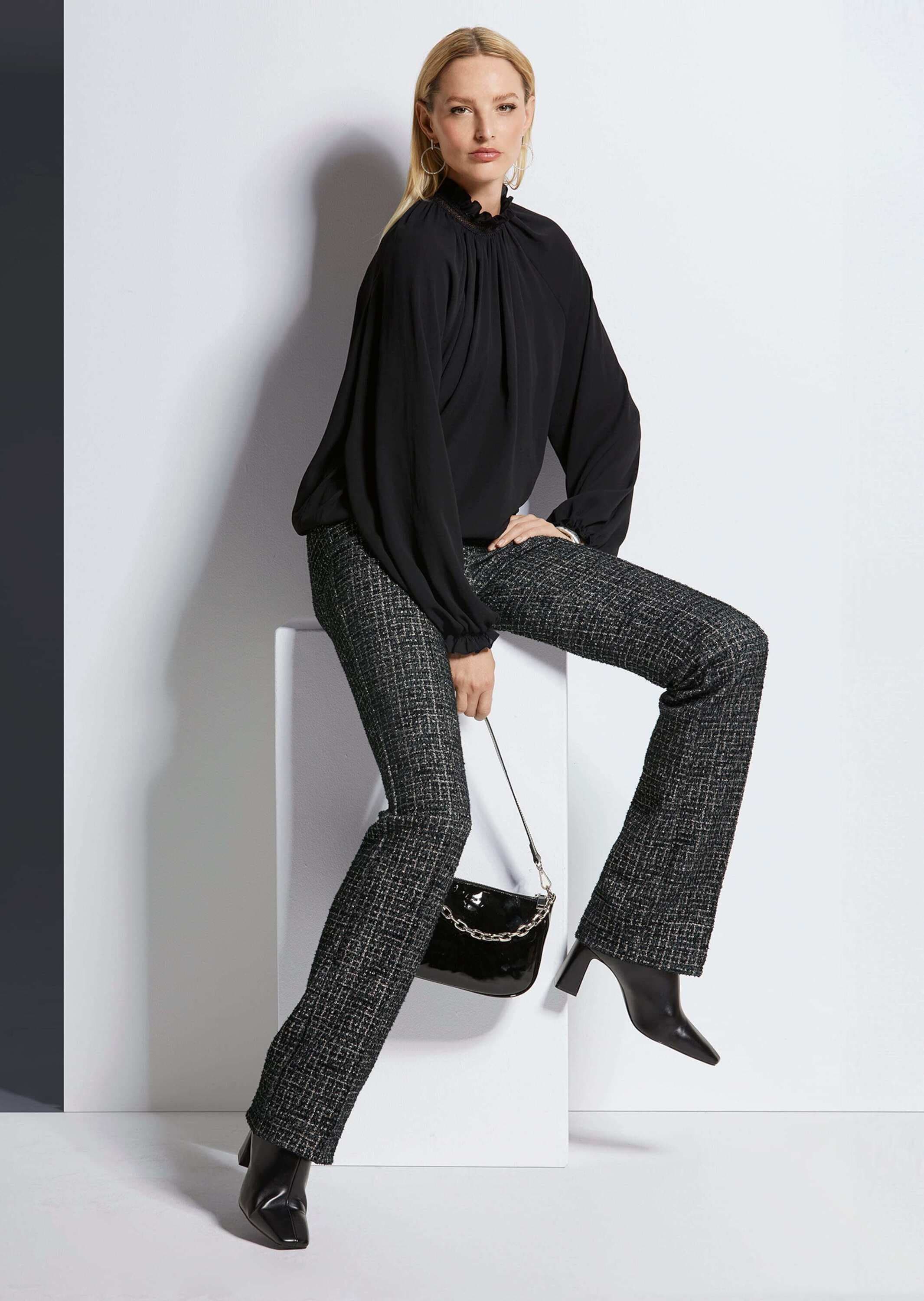 MADELEINE Stoffhose »Hose Ausgestellte Hose zum Schlüpfen«