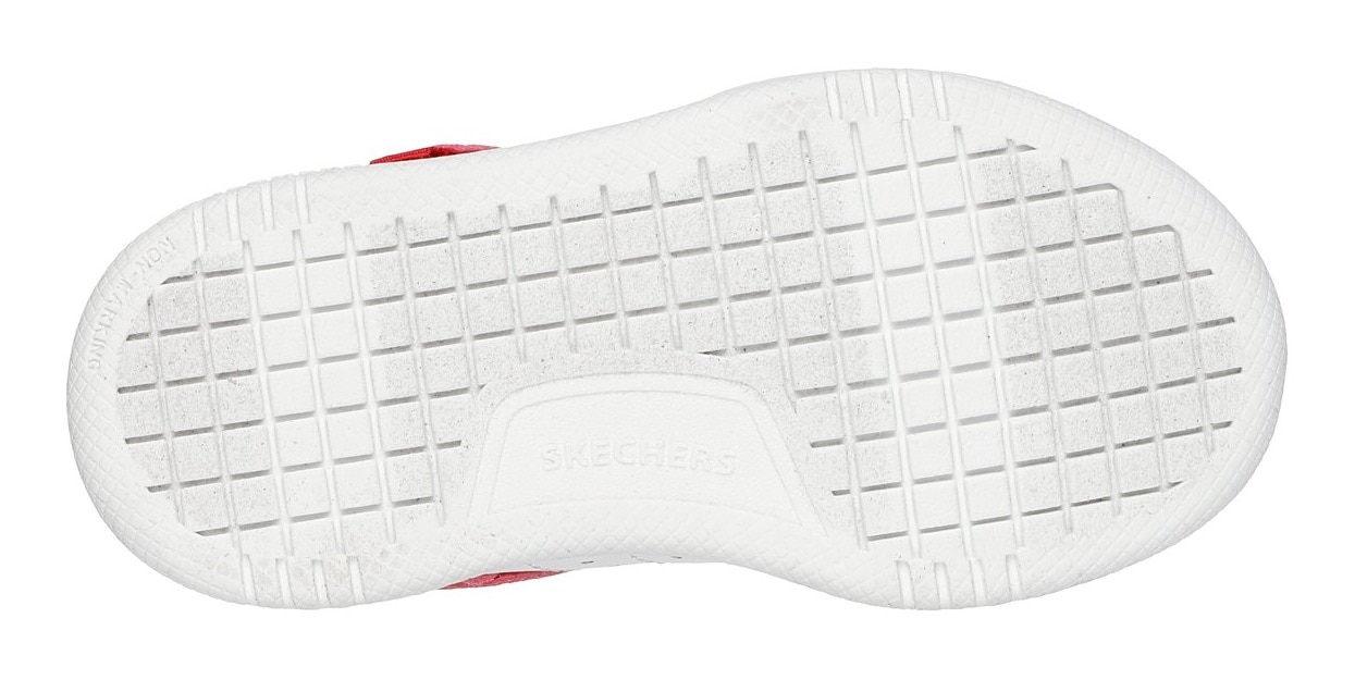 Skechers Lauflernschuh »QUICK STREET«, Retro Sneaker mit Klettverschluss, Größenschablone zum Download
