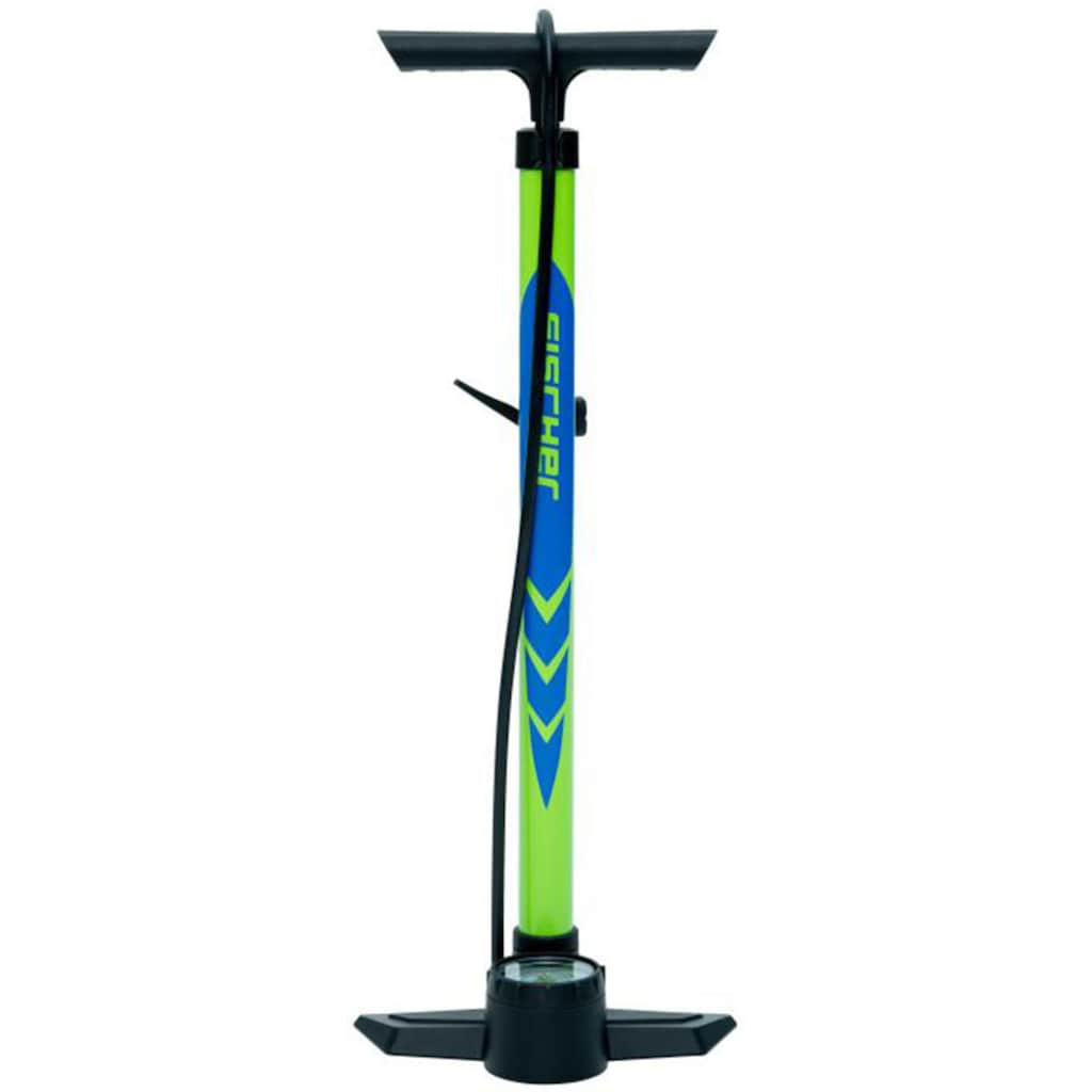 FISCHER Fahrrad Standpumpe »Plus Volume«