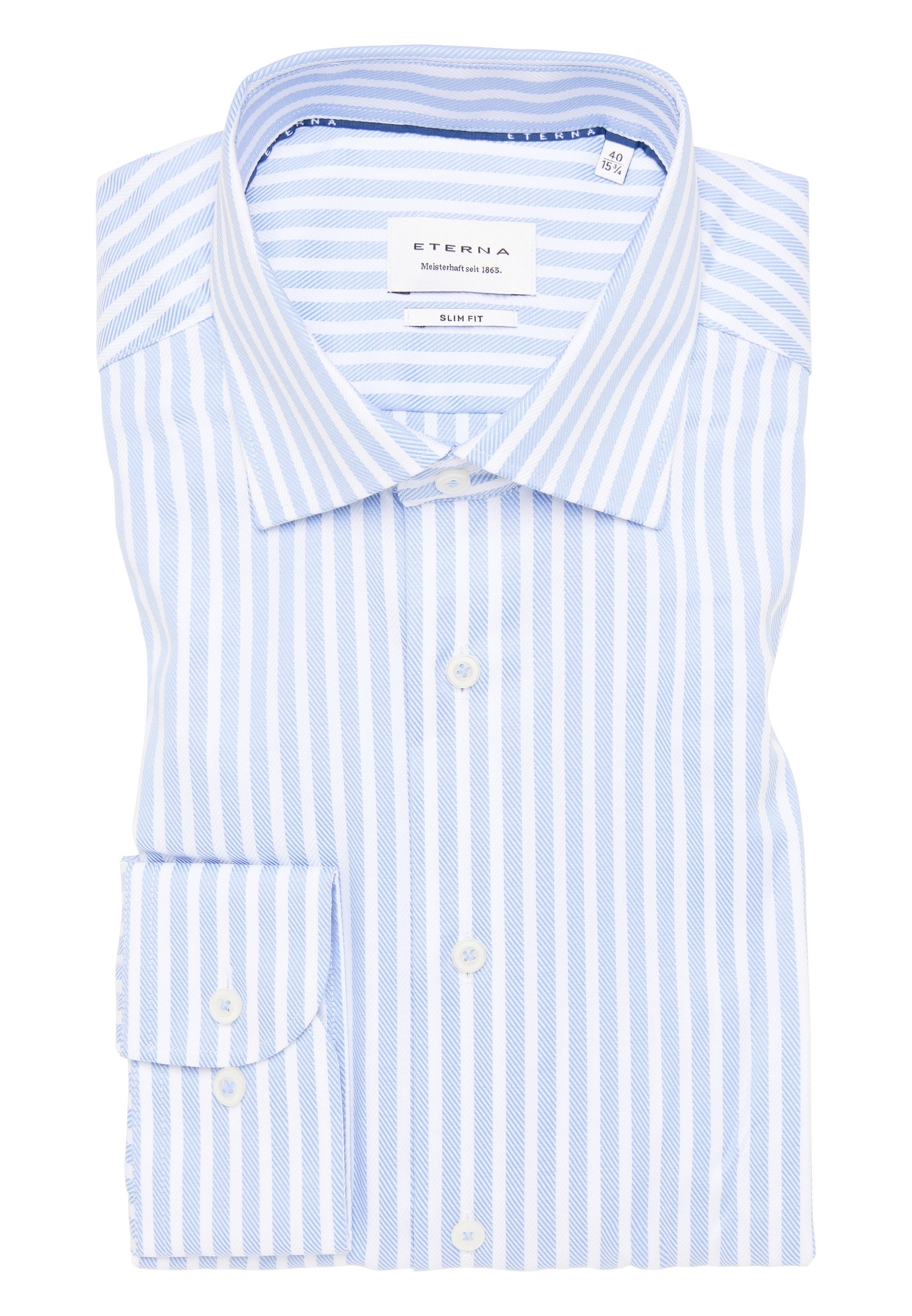 Eterna Langarmhemd »SLIM FIT«, NON IRON (bügelfrei)