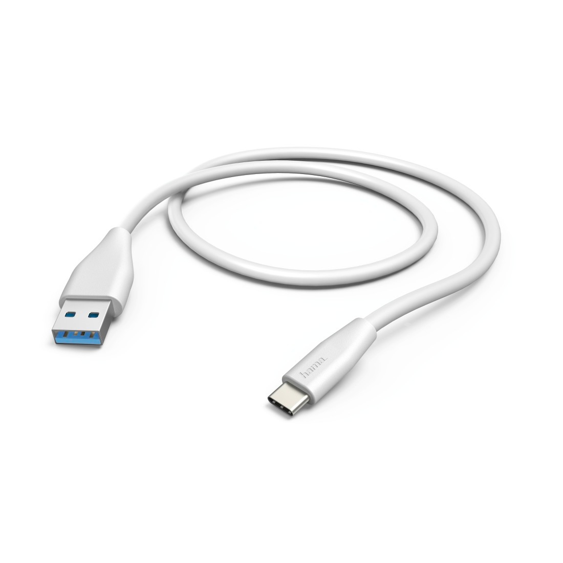 Lade-/Datenkabel, USB Type-C - USB-3.1-A-Stecker, 1,5 m »Weiß«