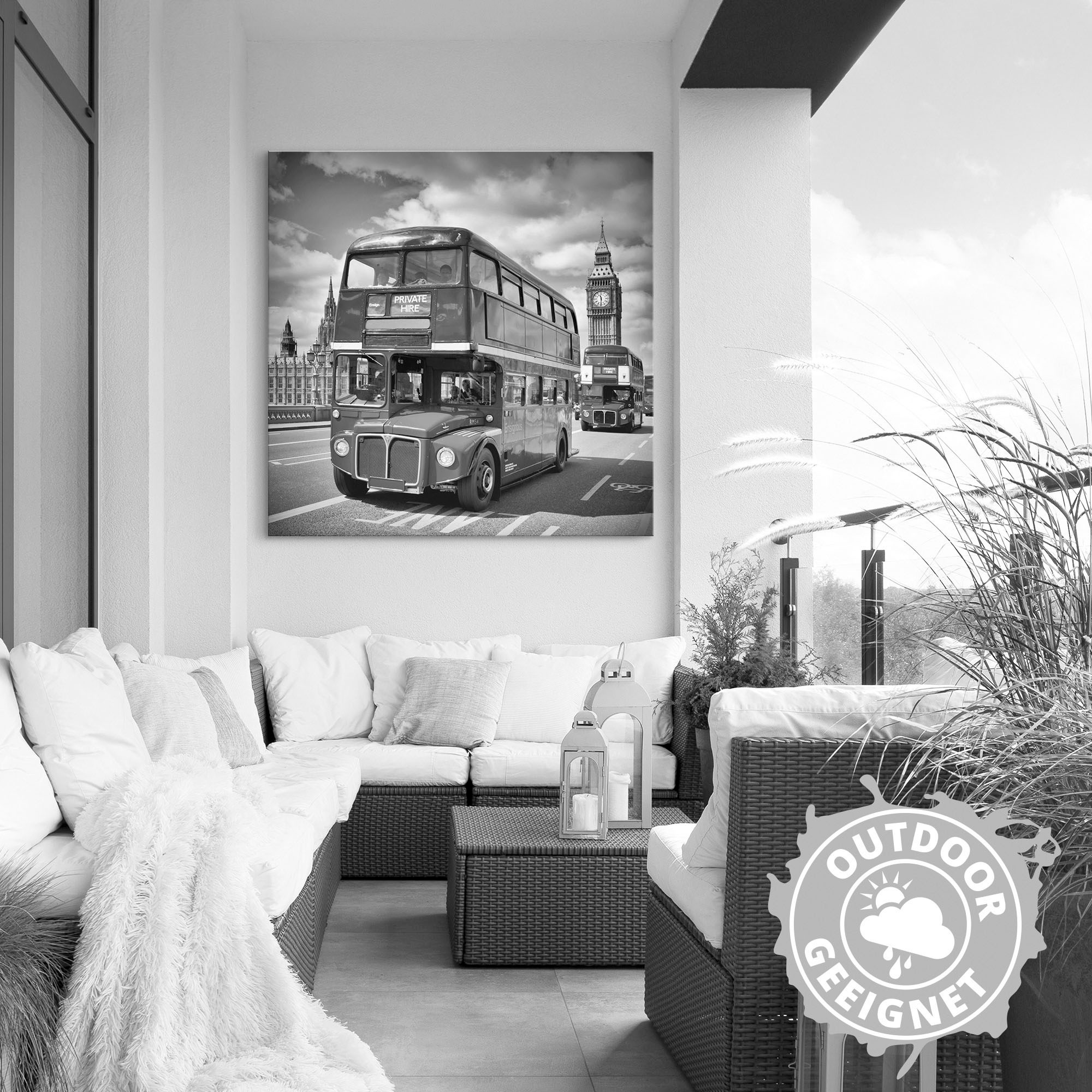 Artland Wandbild »London klassische Straßenszene«, Großbritannien, (1 St.), als Alubild, Leinwandbild, Wandaufkleber oder Poster in versch. Größen