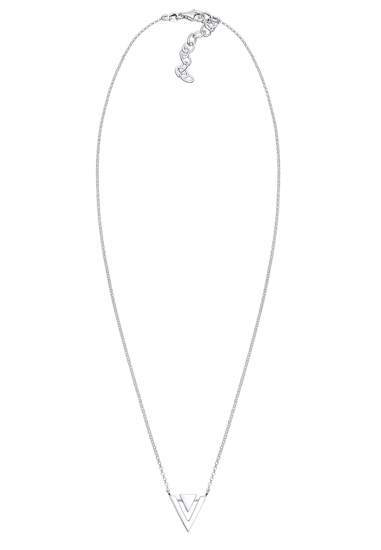 Elli Kette mit Anhänger »Halskette Triangle Dreieck 925 Sterling Silber«