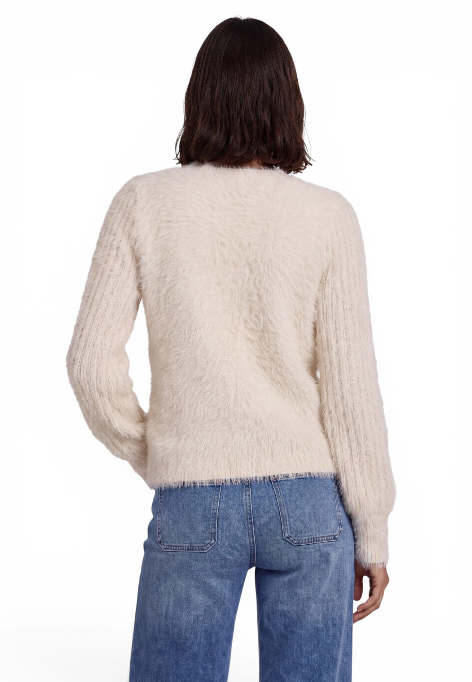 Zero Strickpullover »Strickpullover mit Stehkragen«