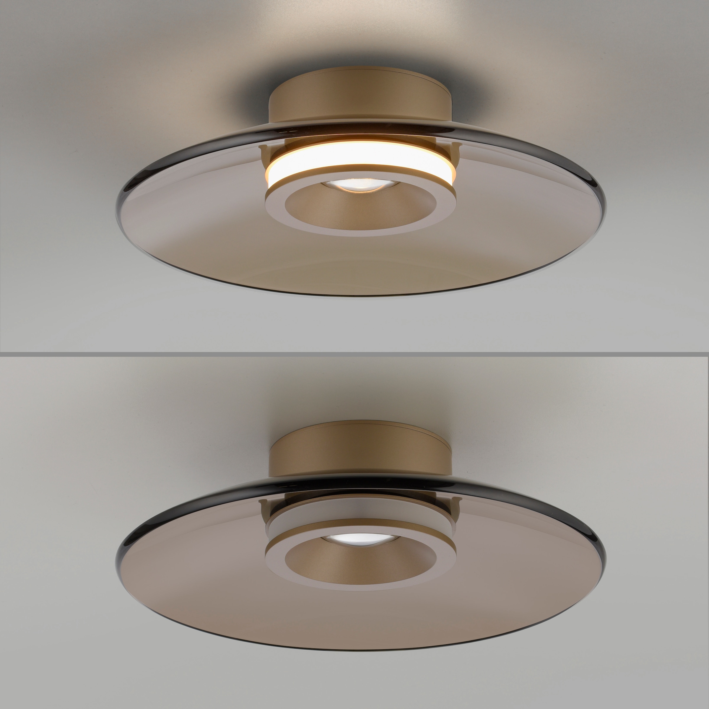 Neuhaus PURE LED Deckenleuchte »PURE Moon« LED-Board 1 Stk. Warmweiß Dimmfähig über separaten Dimmer