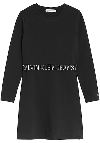 Calvin Klein Jeans Skaterkleid »SHADOW LOGO LS SKATER DRESS«, mit langen Ärmeln kaufen