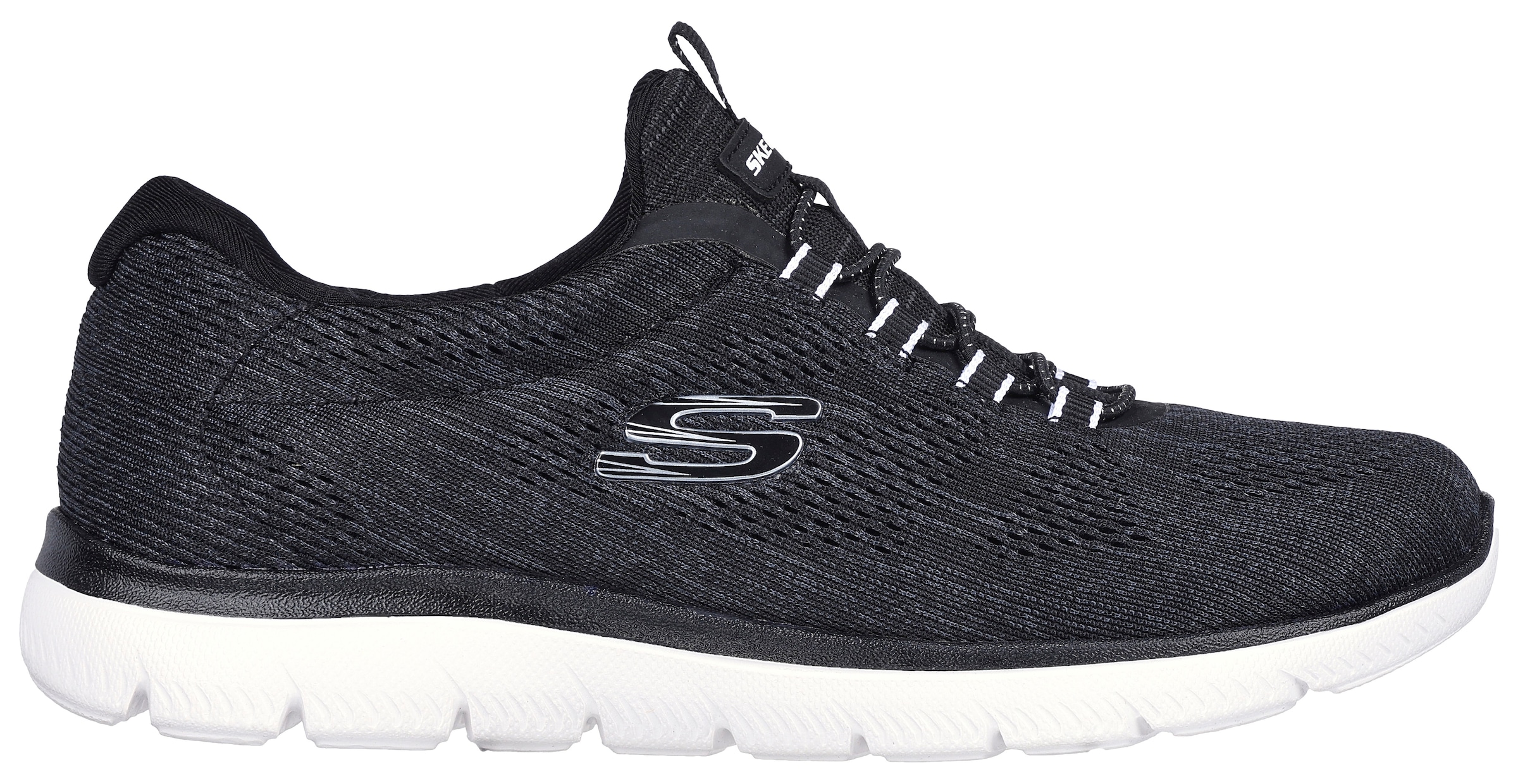 Skechers Slip-On Sneaker »SUMMITS-FUN FLARE«, Trainingsschuh in veganer Verarbeitung