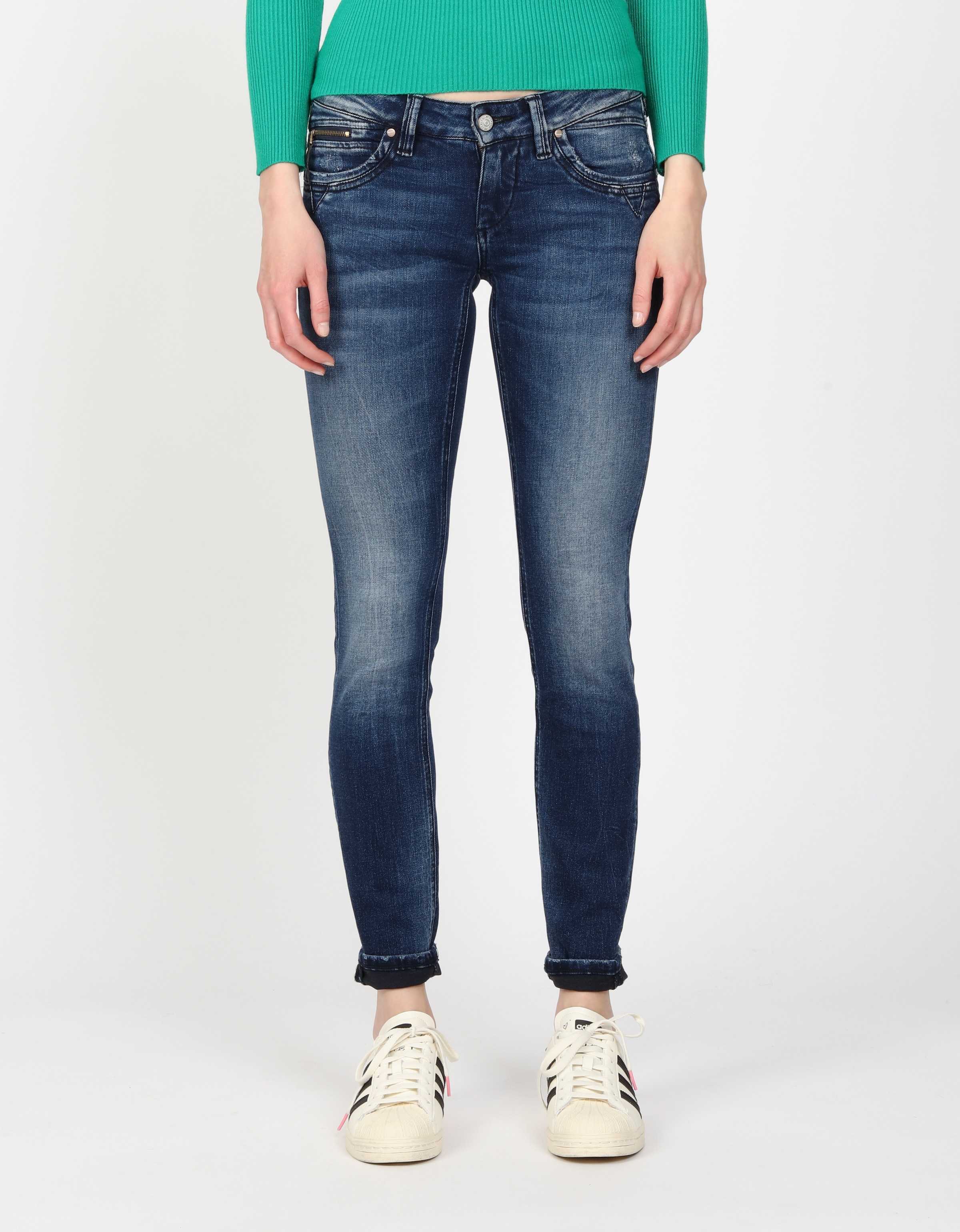GANG Skinny-fit-Jeans »94NIKITA«, mit Zipper-Detail an der Coinpocket