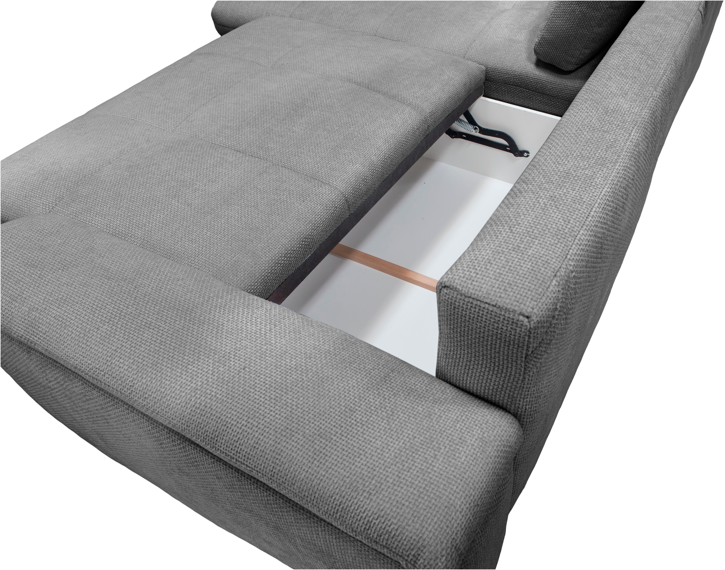 exxpo - sofa fashion Ecksofa »Casa Grande inkl. Bettfunktion, Bettkasten, bequem«, L-Form, guter Sitzkomfort, grioße Liegefläche