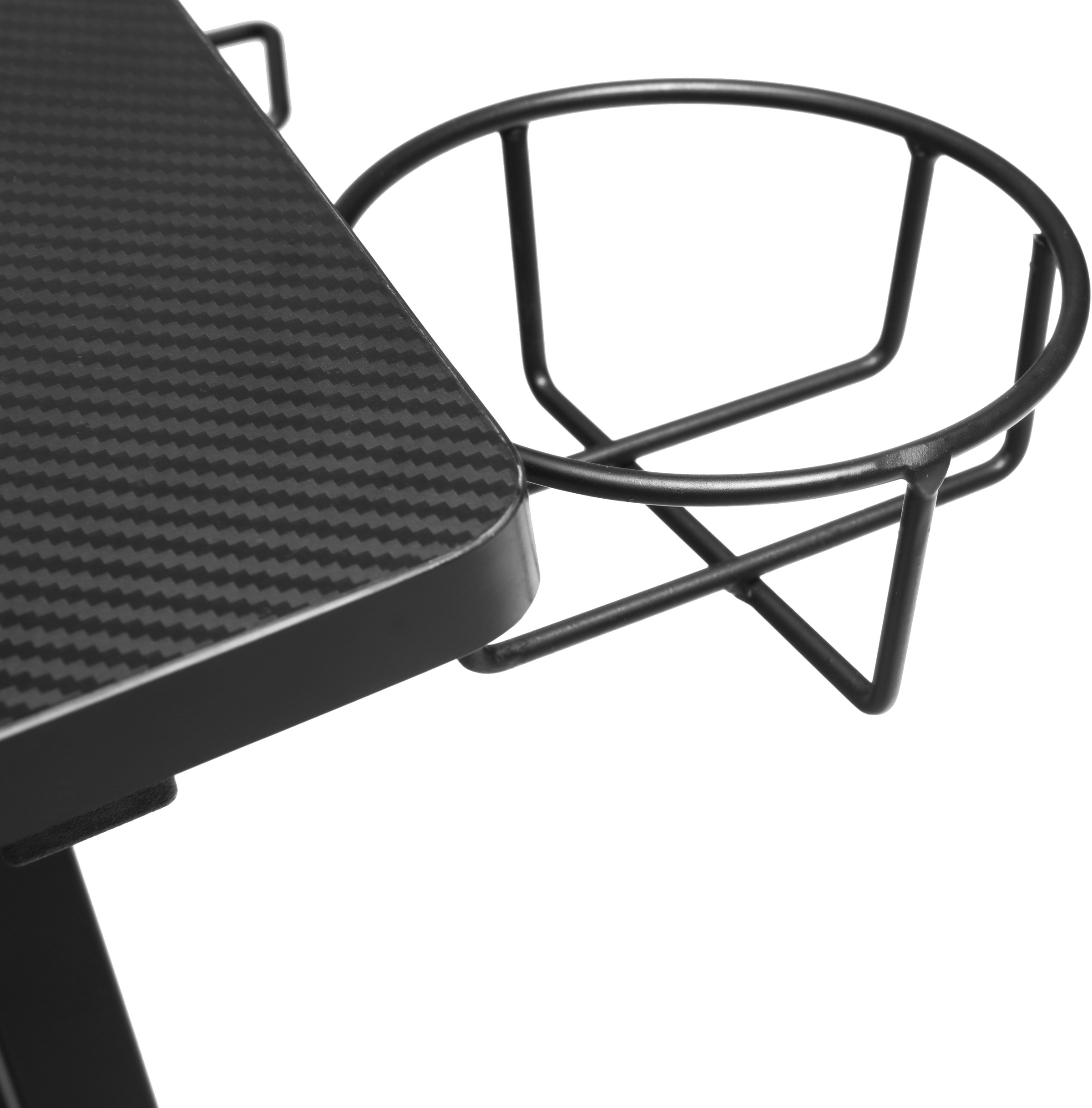INOSIGN Gamingtisch »STREAKY, Schreibtisch, Computertisch, Kabeldurchlass, 2 Kopfhörerhaken«,Getränkehalter, Monitoraufsatz, Kabelführung, Breite 120 cm