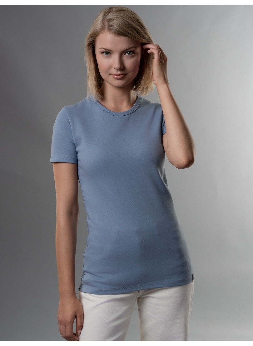 Trigema T-Shirt »TRIGEMA aus Baumwolle/Elastan« bei T-Shirt OTTO kaufen