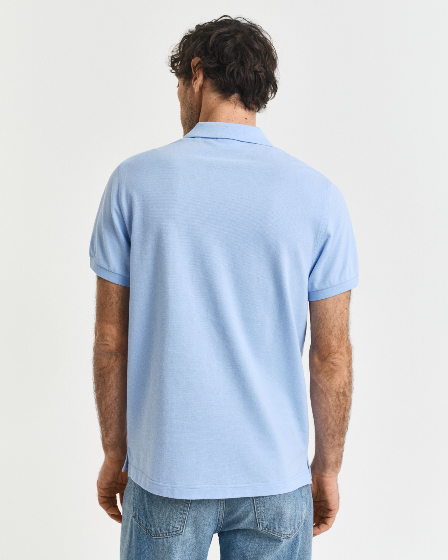 Gant Poloshirt »REG SHIELD SS PIQUE POLO«, mit Logo und Flachstrickkragen 100% Baumwolle Pique