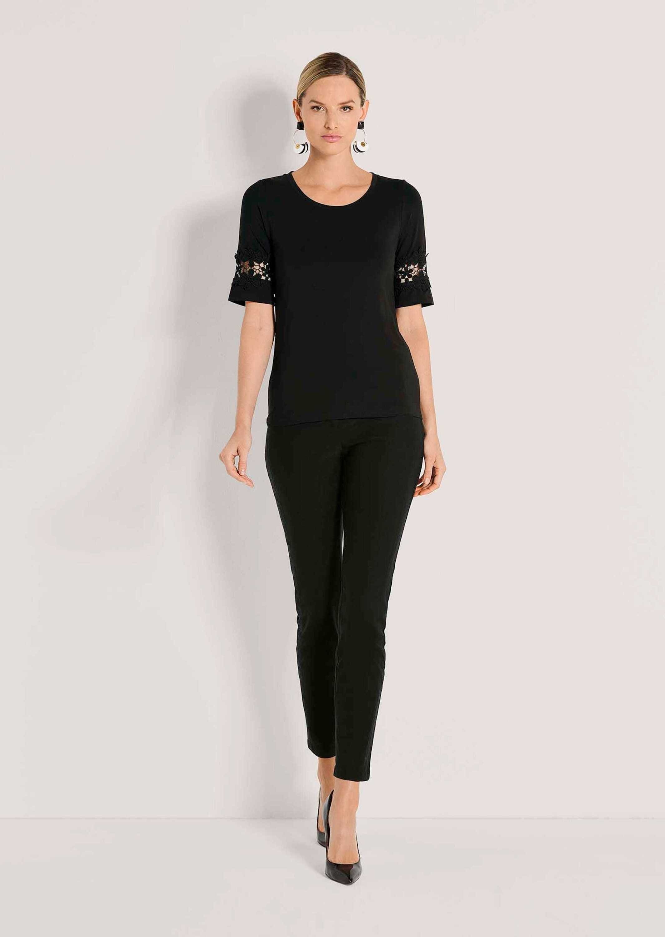 MADELEINE Kurzarmshirt »Shirt Sommerliches Shirt mit Spitzendetail«