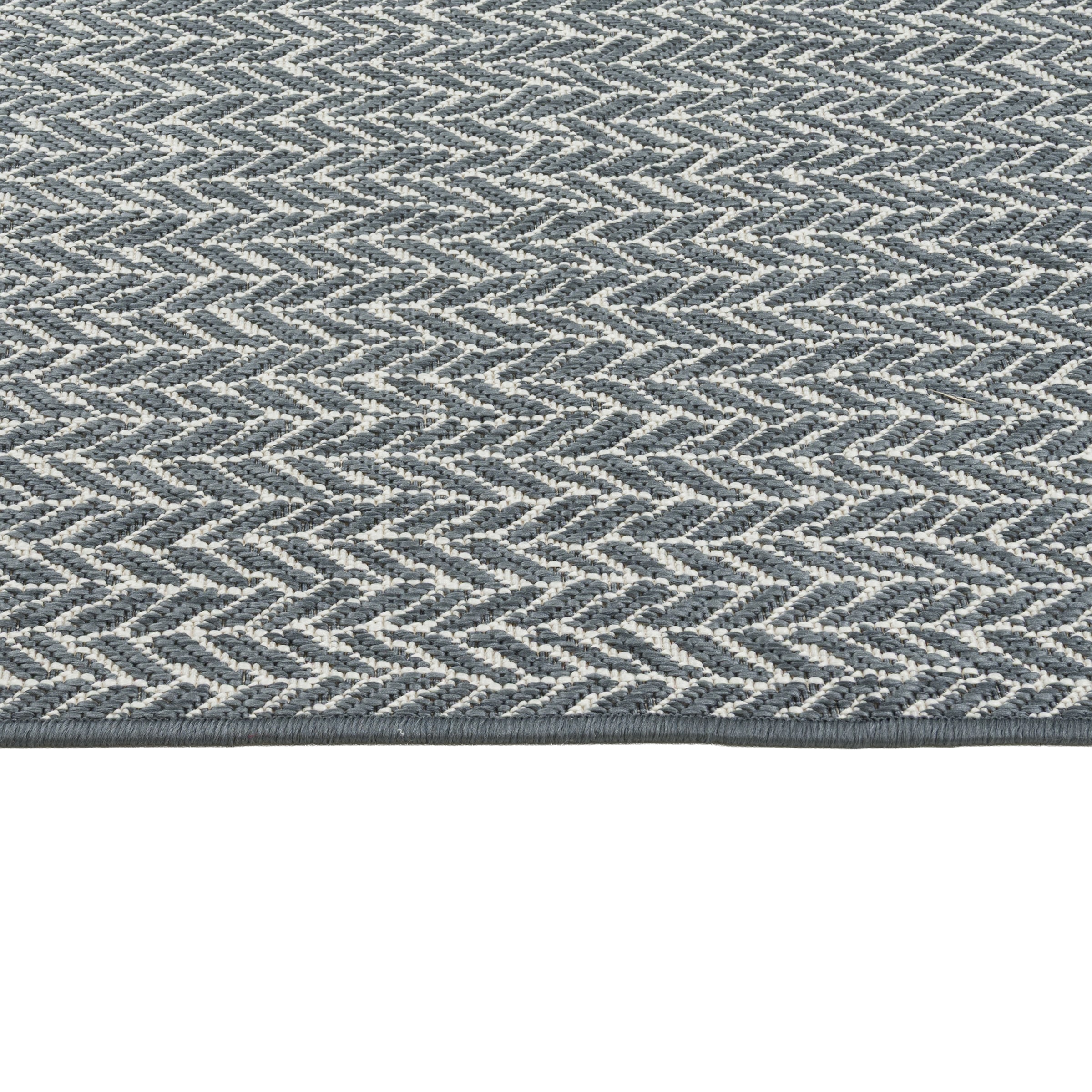 OTTO home Outdoorteppich »Matts«, rechteckig, 5 mm Höhe, In- und Outdoor geeignet, Strick-Optik, Wetterfest & UV-beständig