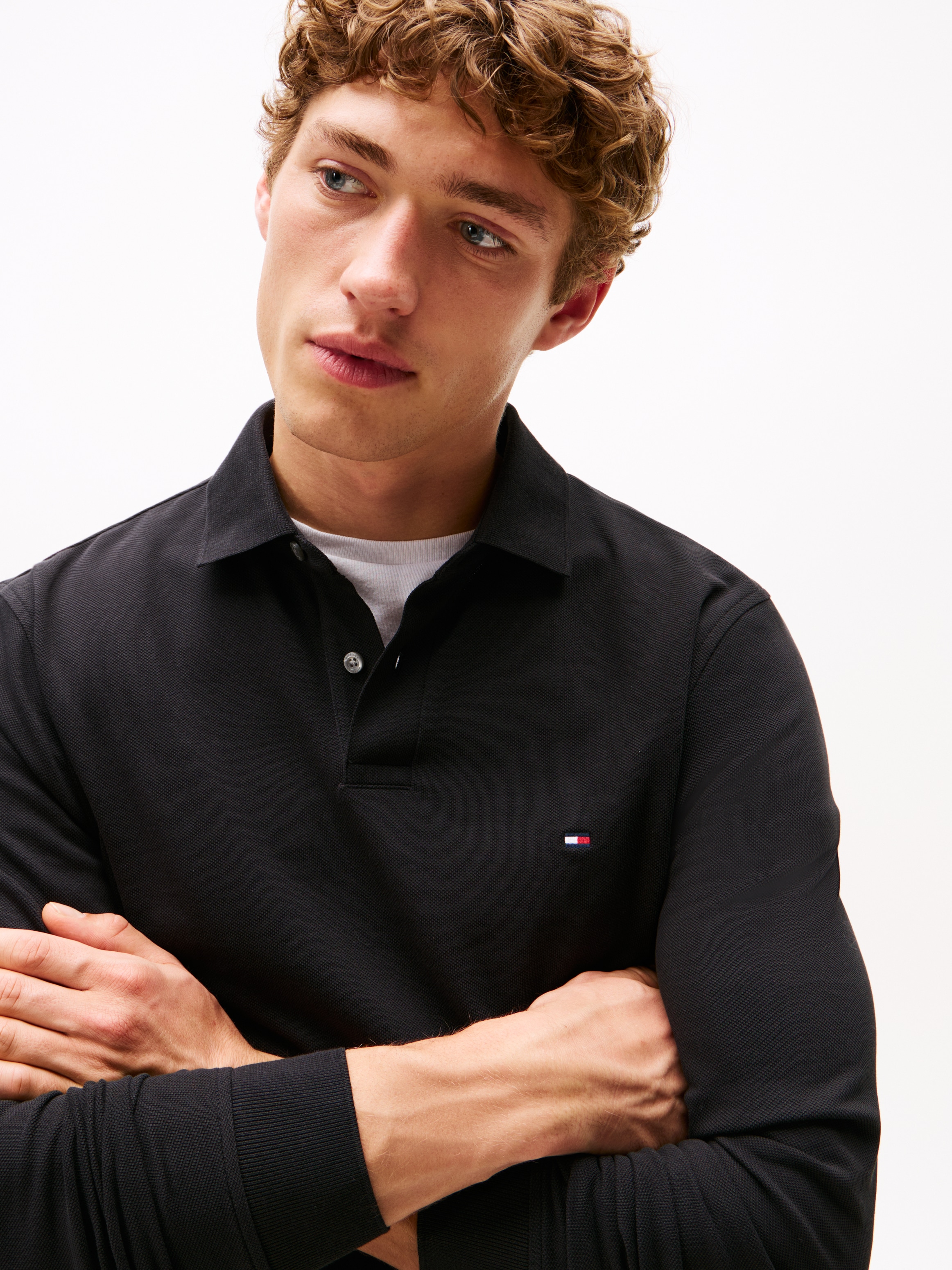 Tommy Hilfiger Langarm-Poloshirt »1985 REGULAR LS POLO«