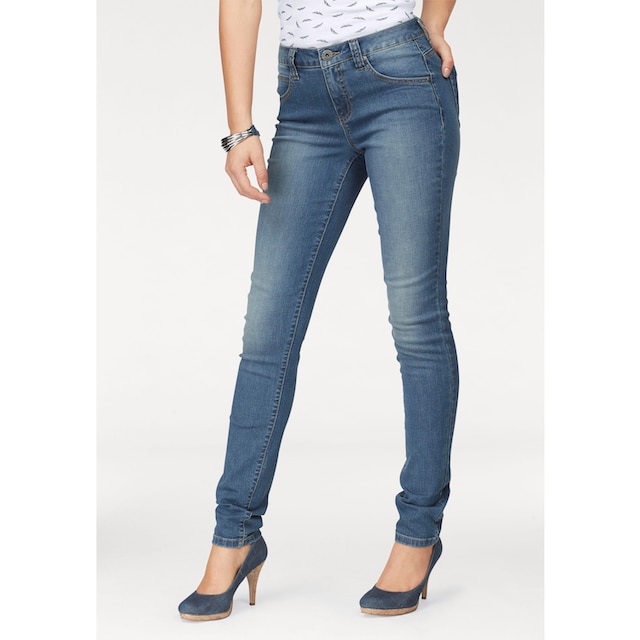 Arizona Slim-fit-Jeans »Curve-Collection«, High Waist bestellen im OTTO  Online Shop