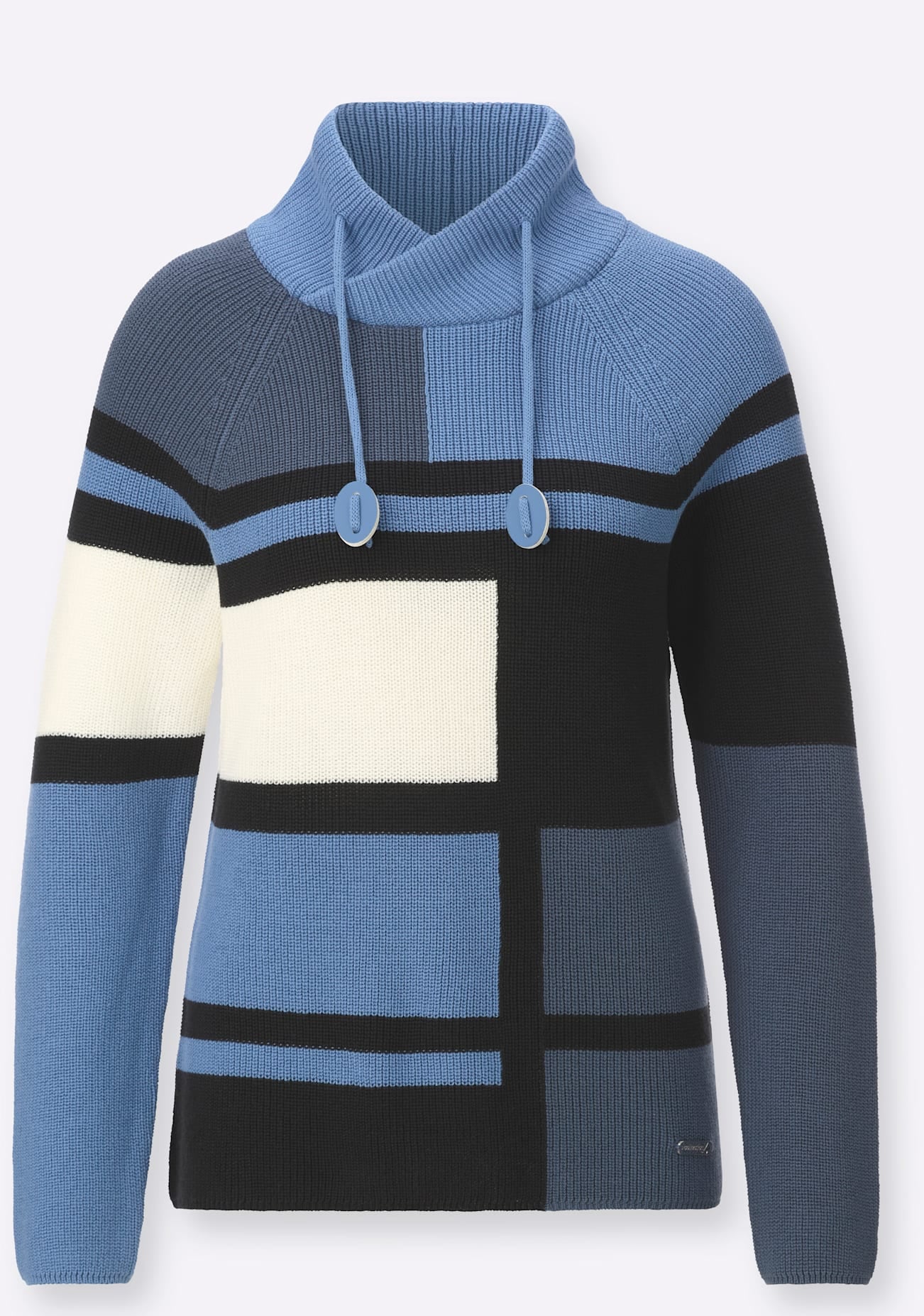 Casual Looks Strickpullover »Stehkragen-Pullover«